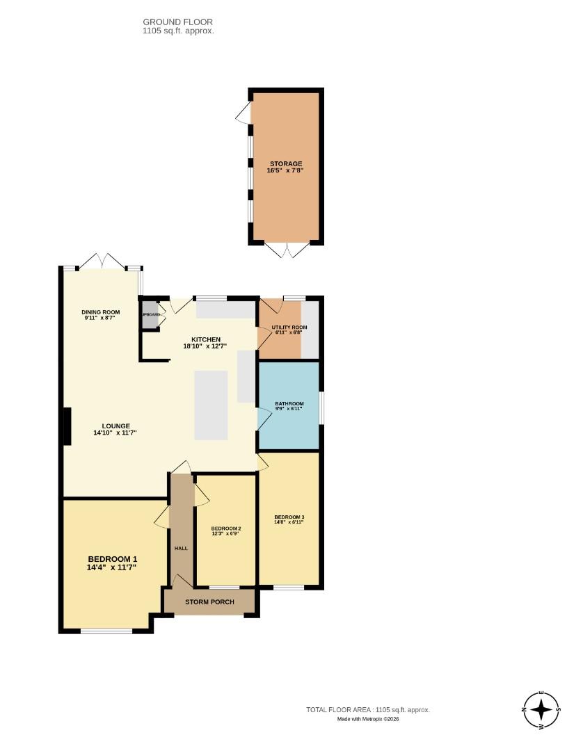 24, Eastwood Rise, Leigh-On-Sea floorplan