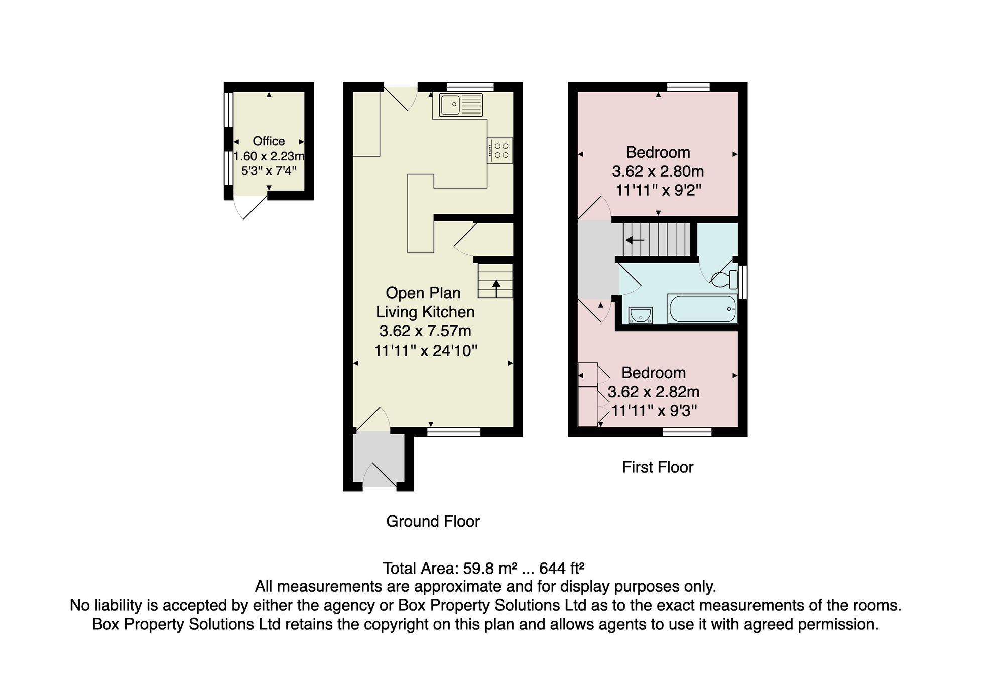 3 Carline Mead, Harrogate floorplan