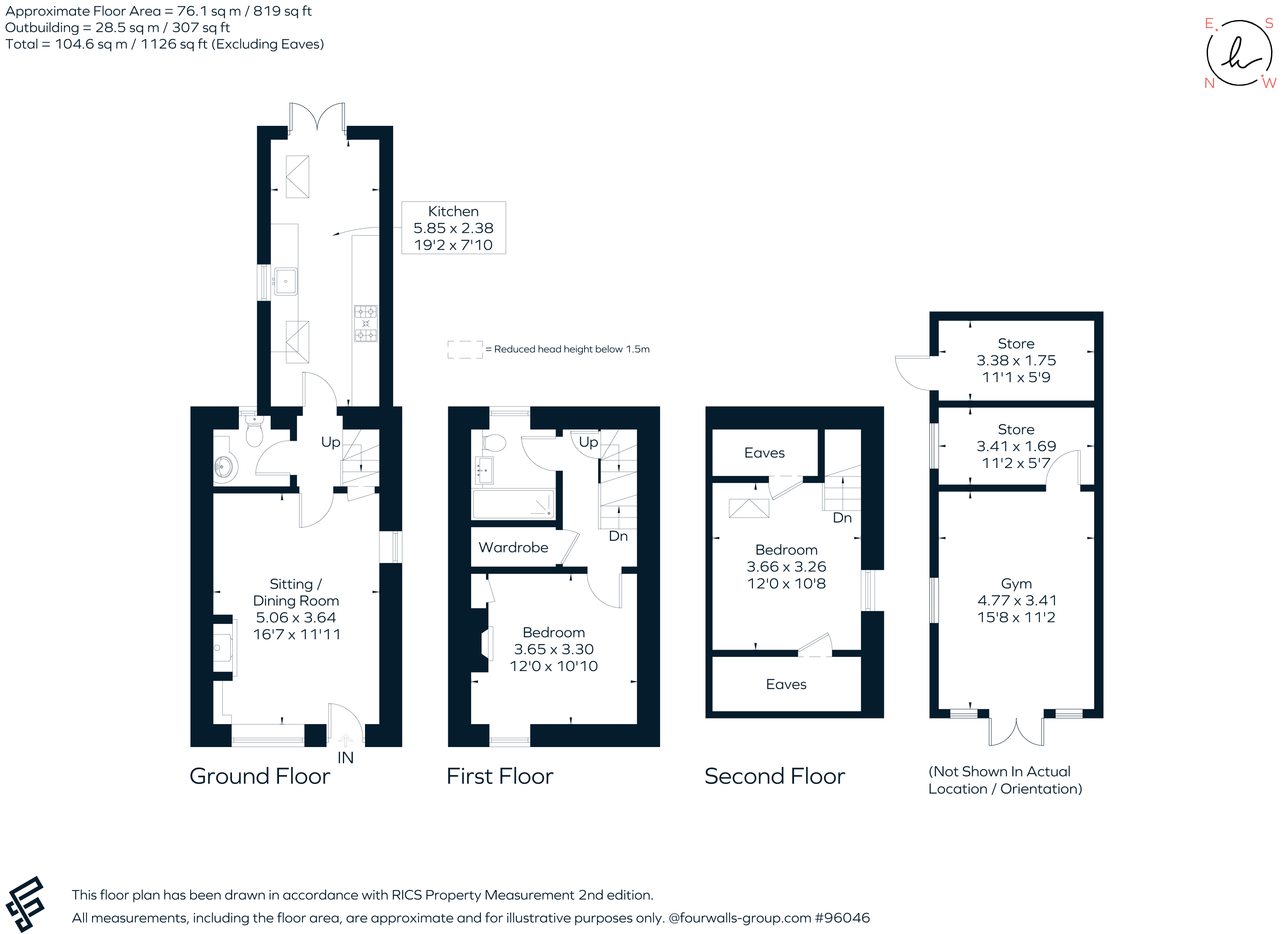 28, Astrop Road, Kings Sutton floorplan