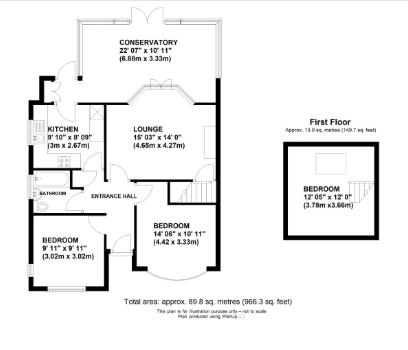 120, Park Avenue, Orpington floorplan