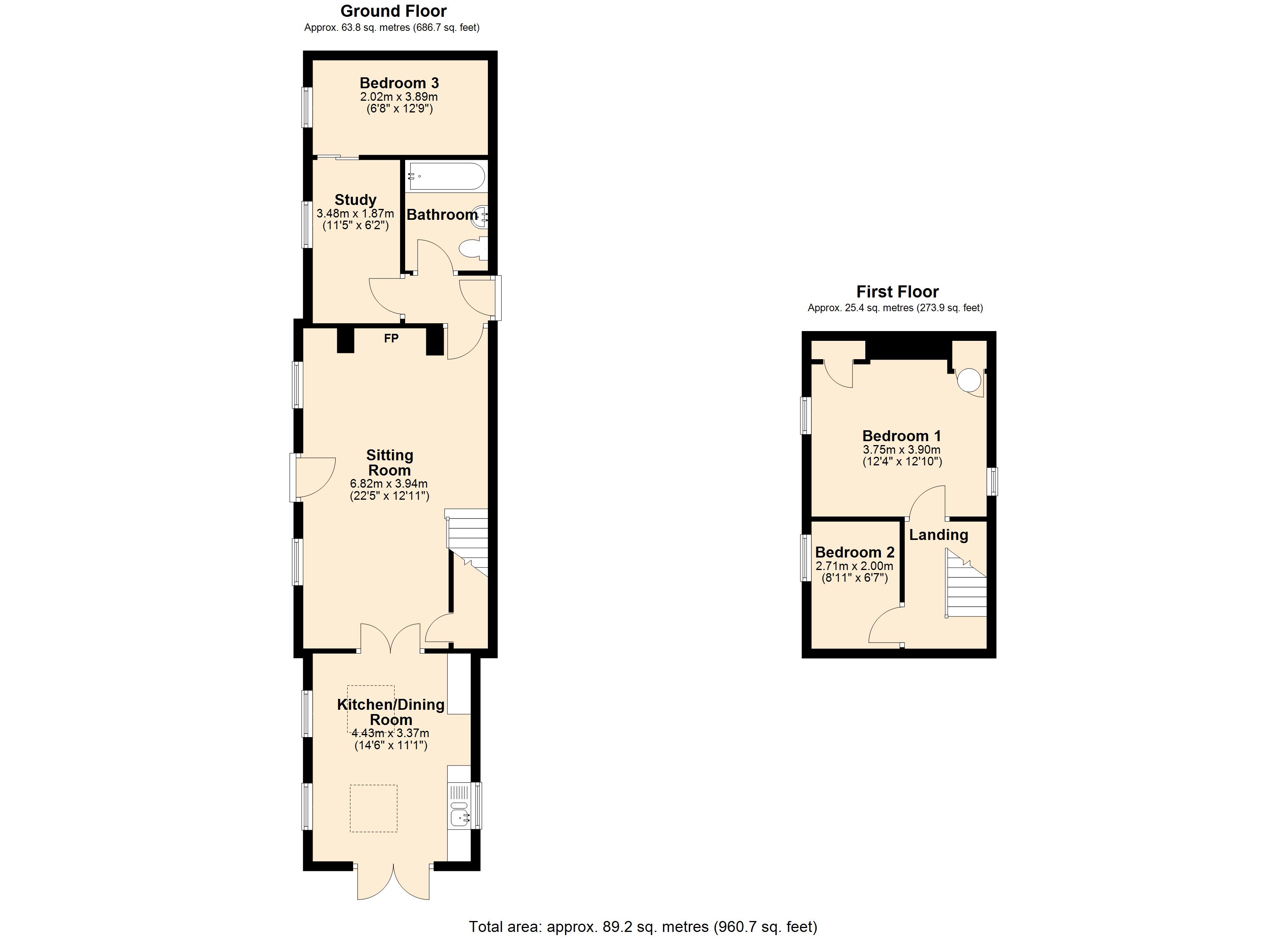 Little Batch,, Newtown, Blandford Forum floorplan