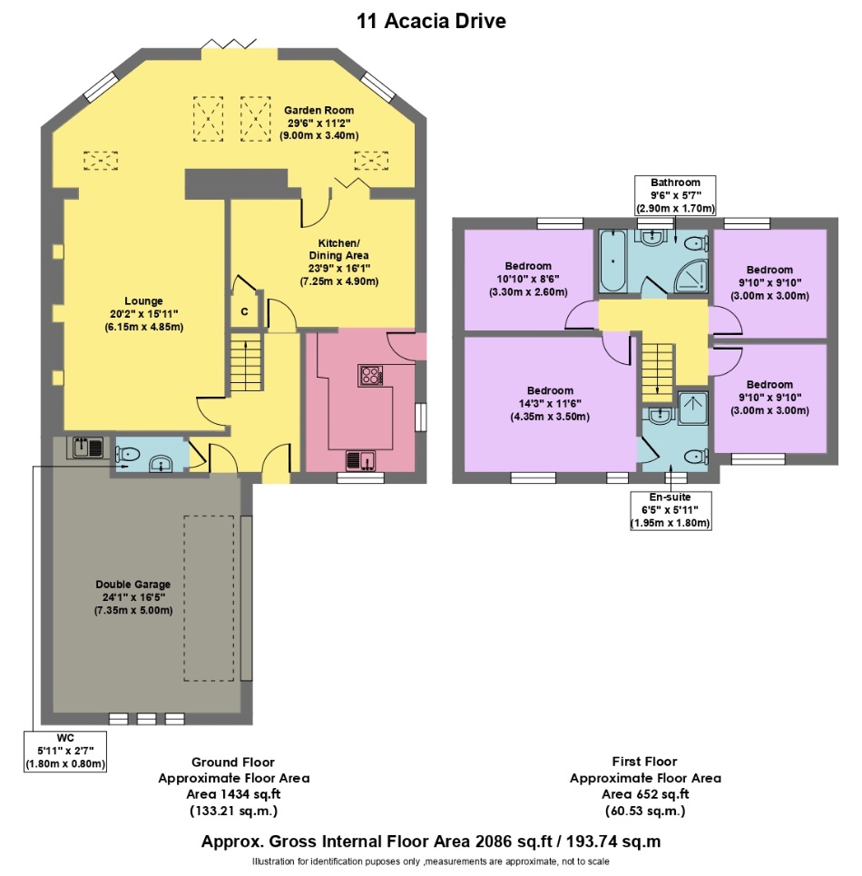 11, Acacia Drive, Melbourne floorplan