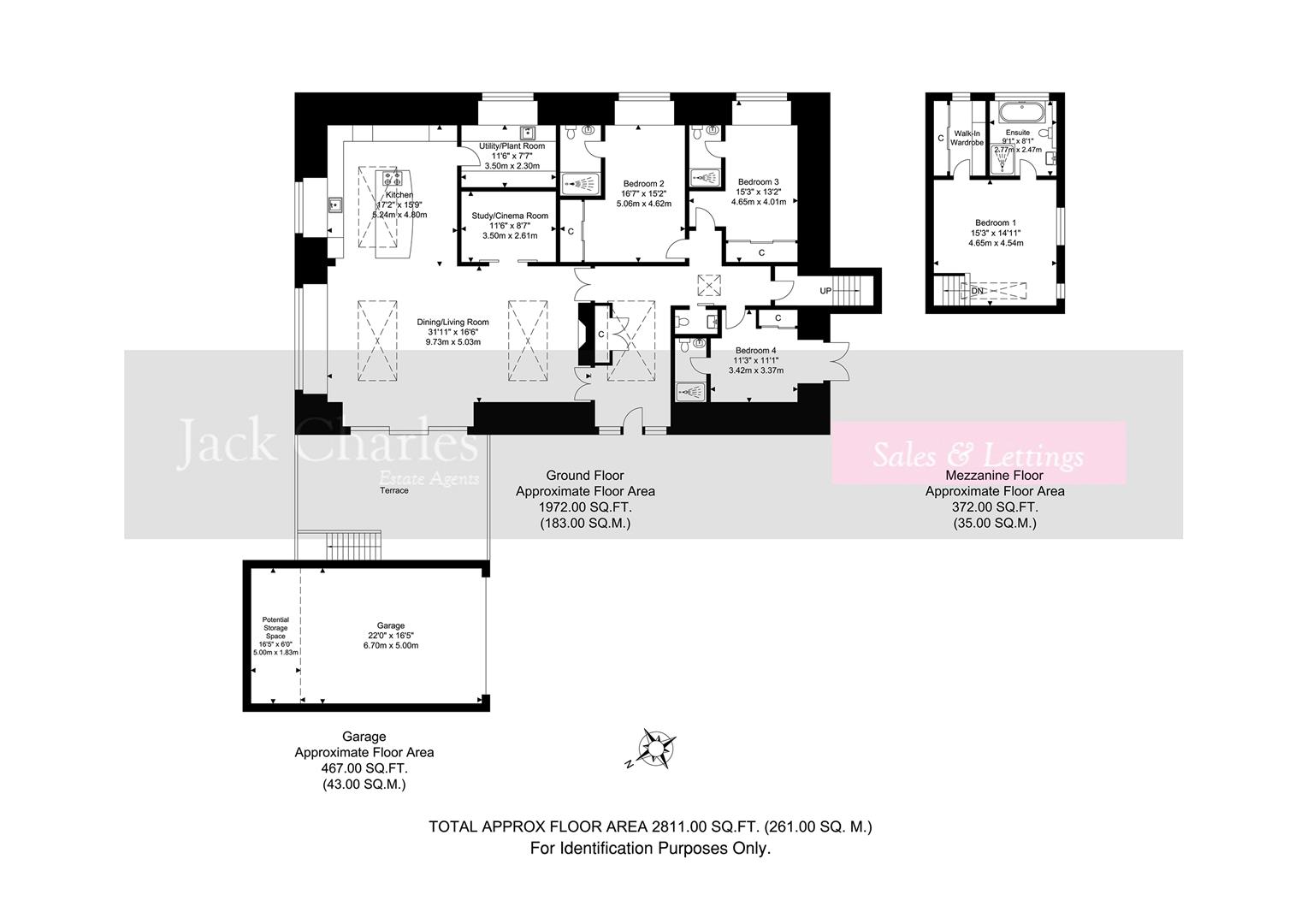 The Lime House, Hayesden Lane, Tonbridge floorplan