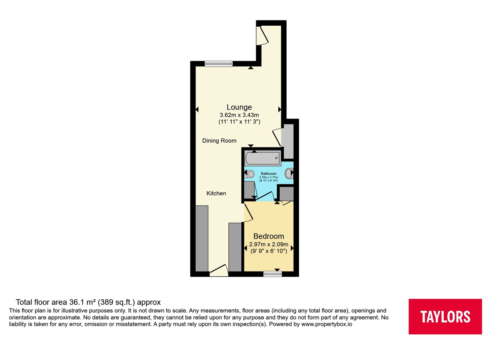 258, Oaktree Crescent, Bristol floorplan