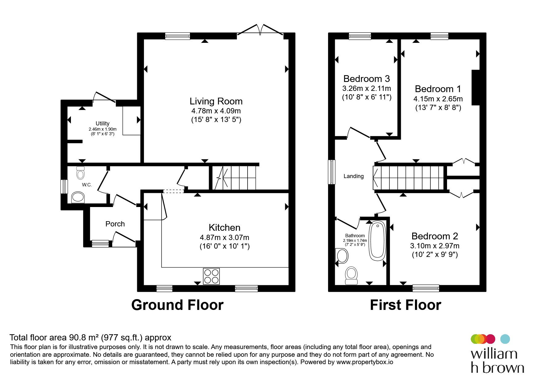 54, Barhams Way, Woodbridge floorplan