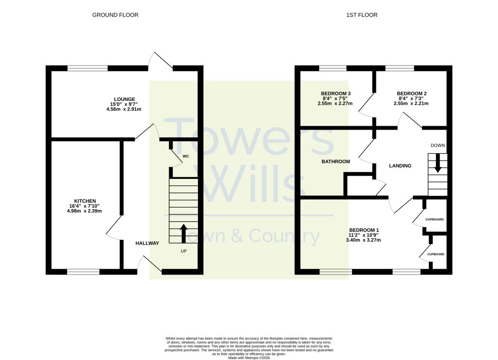 23, Quarry Piece Drive, South Petherton floorplan