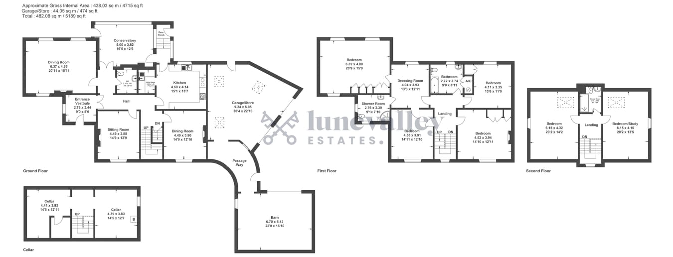 ., Waithman's House, Yealand Road, Carnforth floorplan