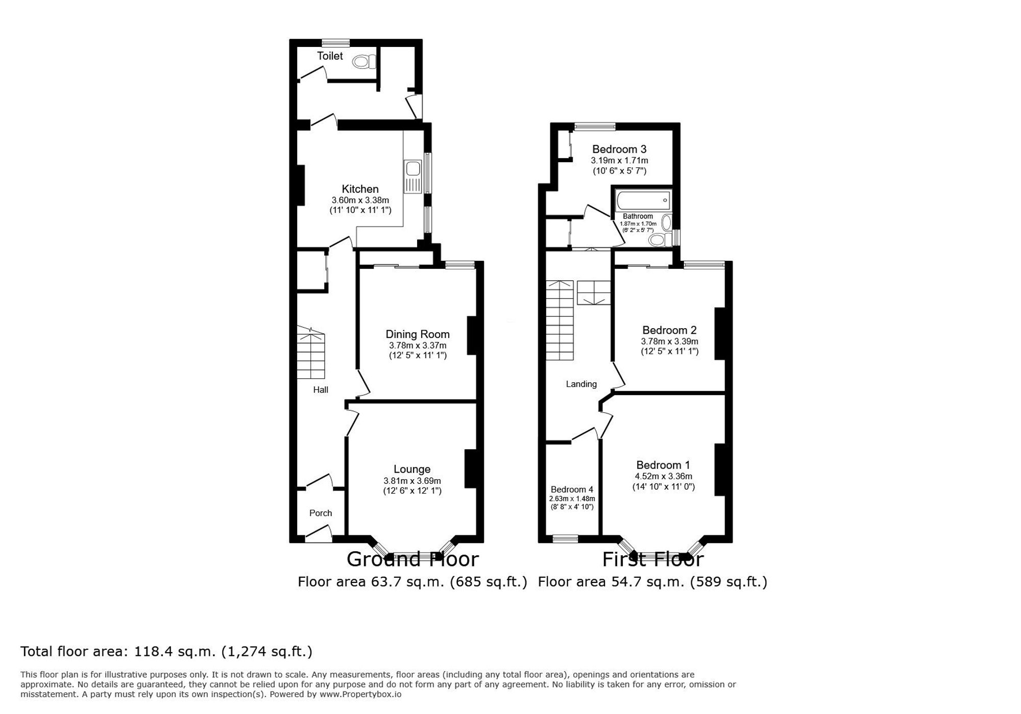 3 Stanley Grove, Weston-Super-Mare floorplan