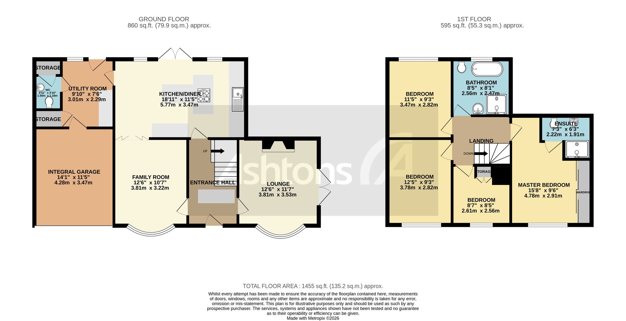 23 Worsley Road, Warrington floorplan