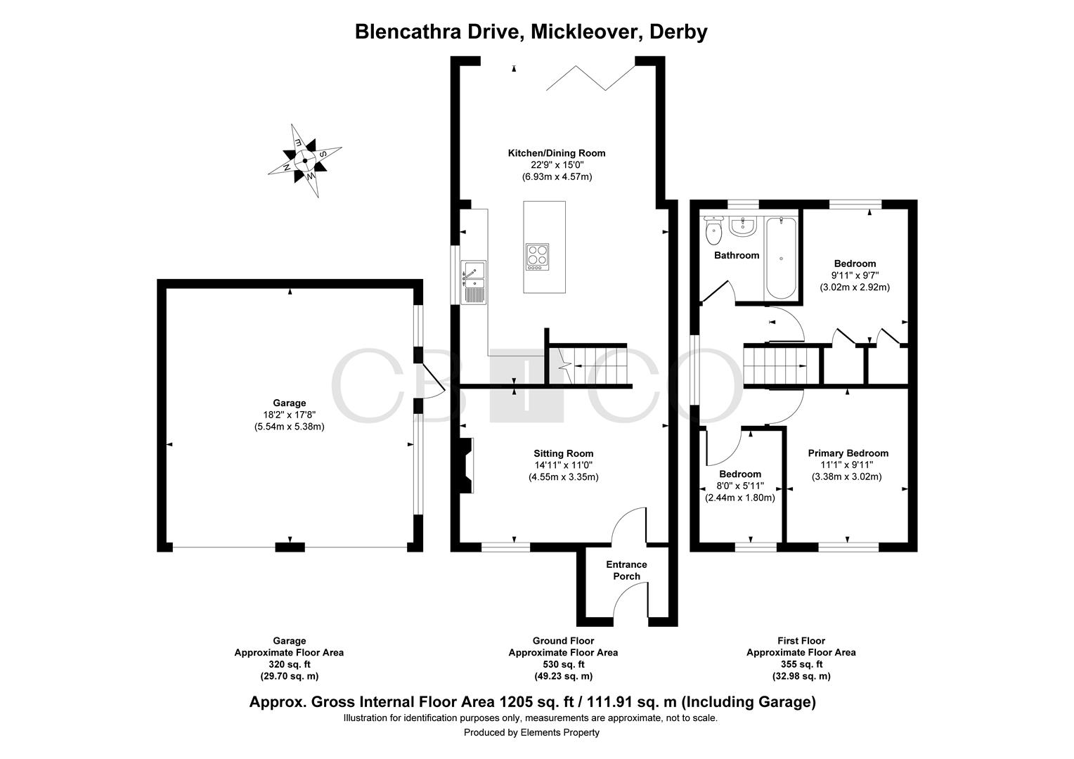 32, Blencathra Drive, Derby floorplan