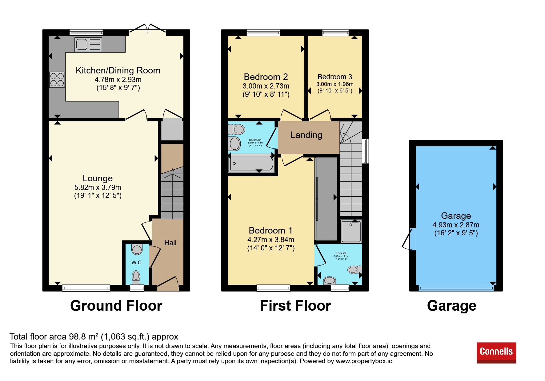 9, Plover Green, Stafford floorplan