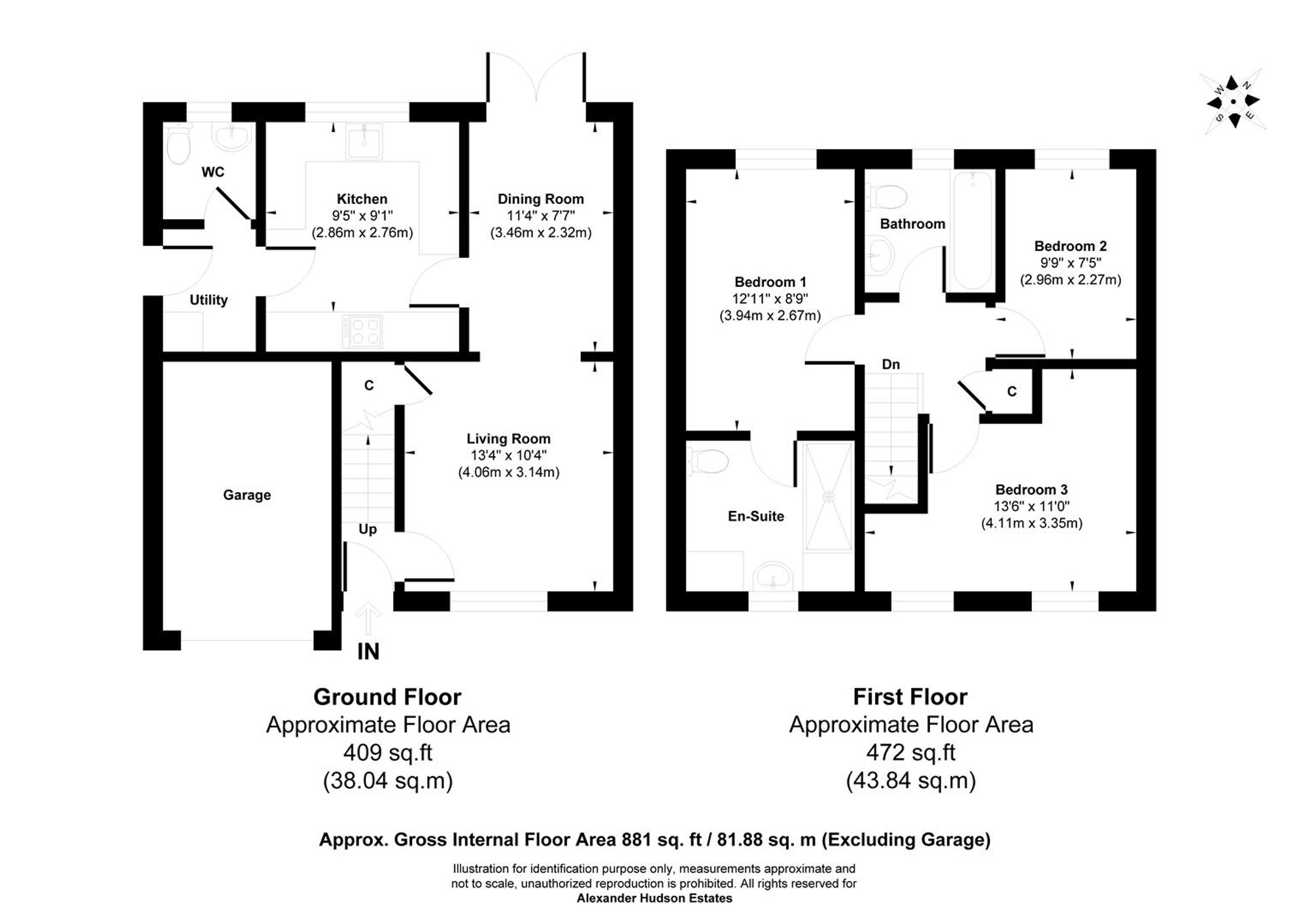 54 St. Cuthberts Way, Newcastle Upon Tyne floorplan