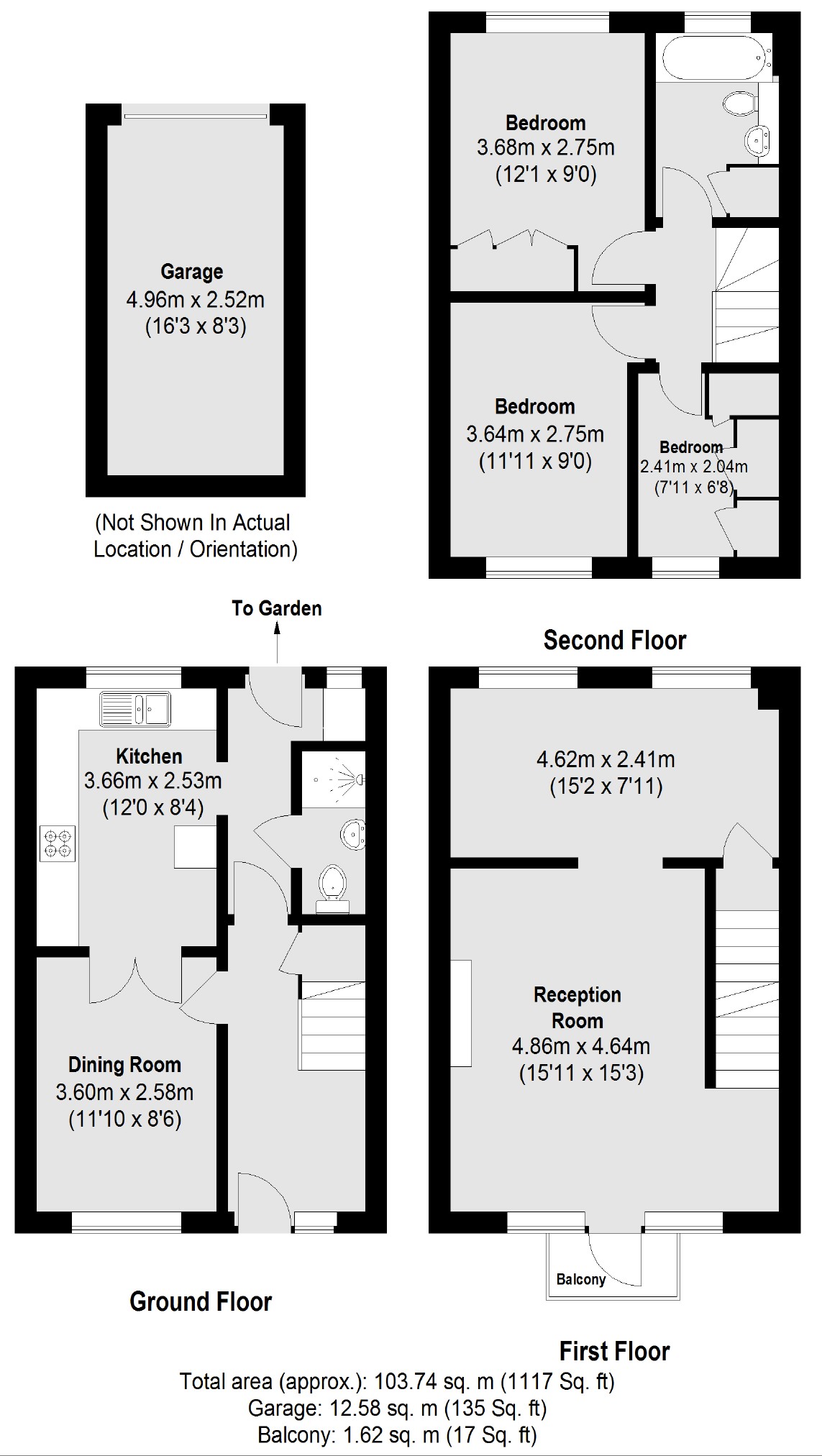 Sunmead Road, SunburyOnThames TW16, 3 bedroom property for sale
