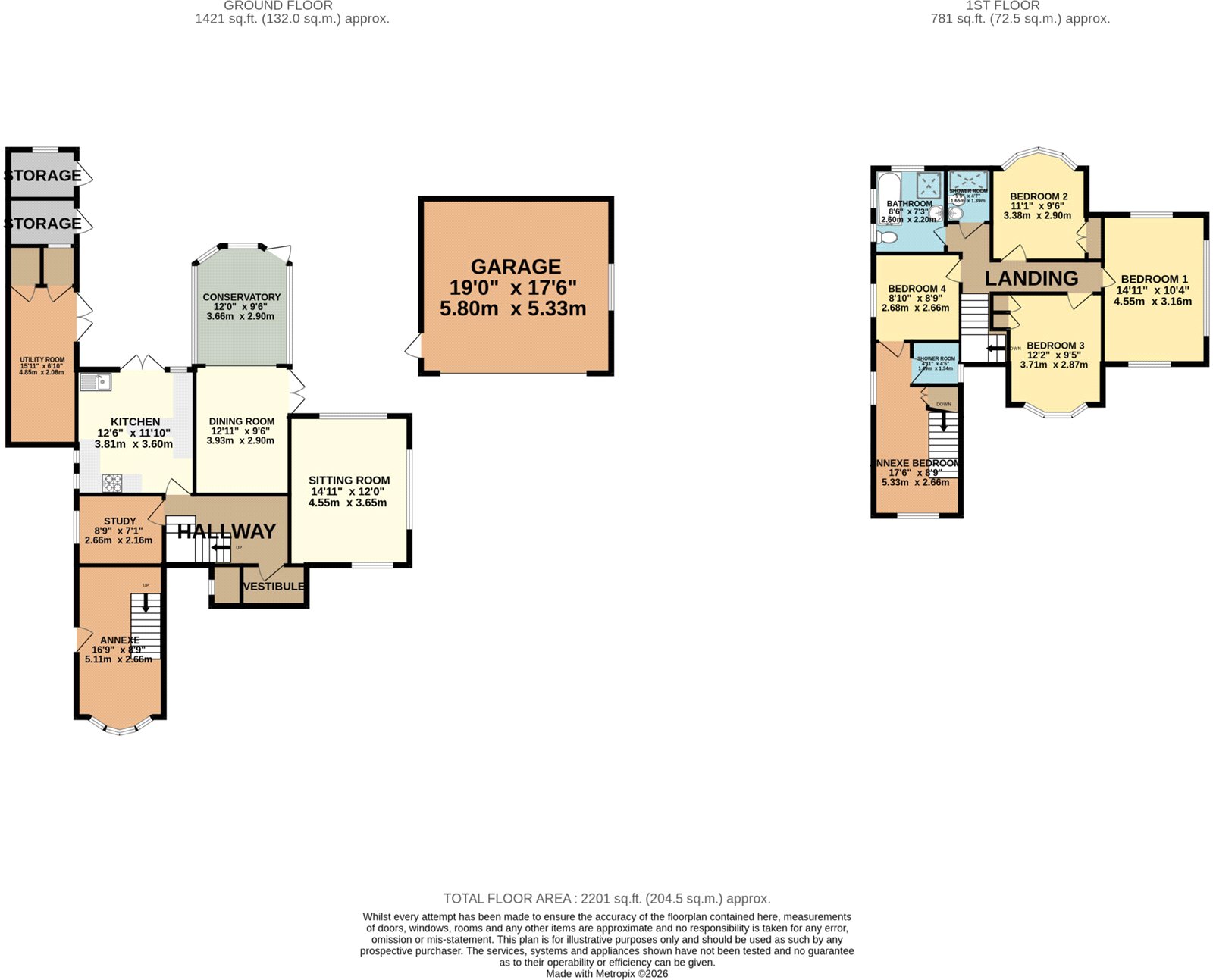Ashleigh House, 27, Ashleigh Road, Devon floorplan