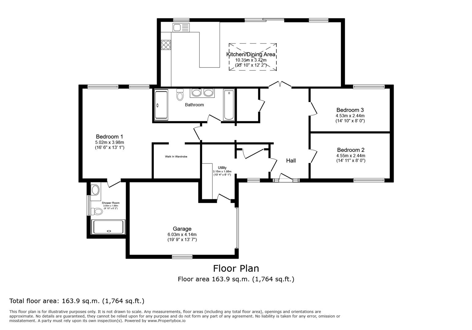 1, Heathwood Drive, Alsager floorplan