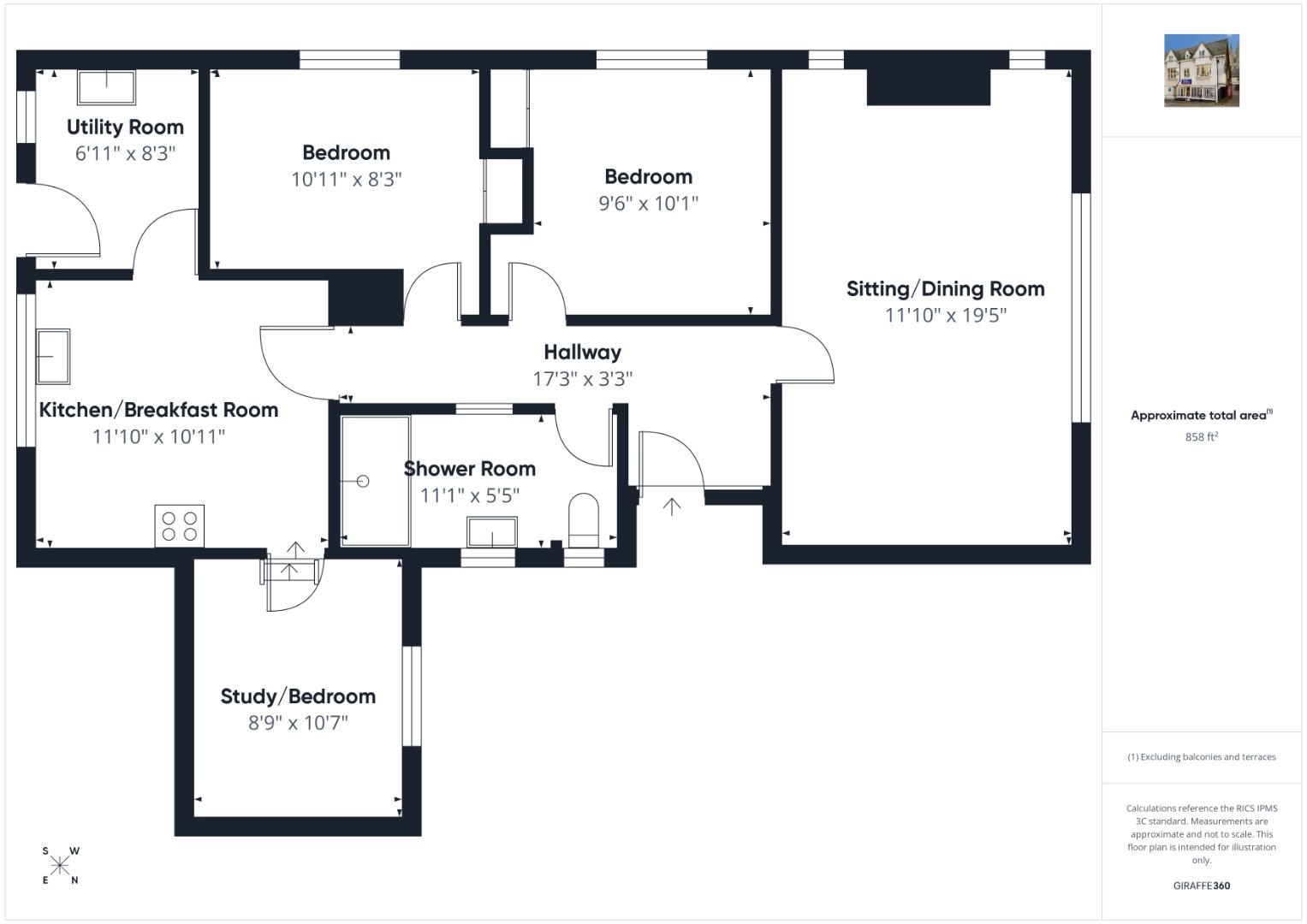 49, Tally Ho Road, Ashford floorplan