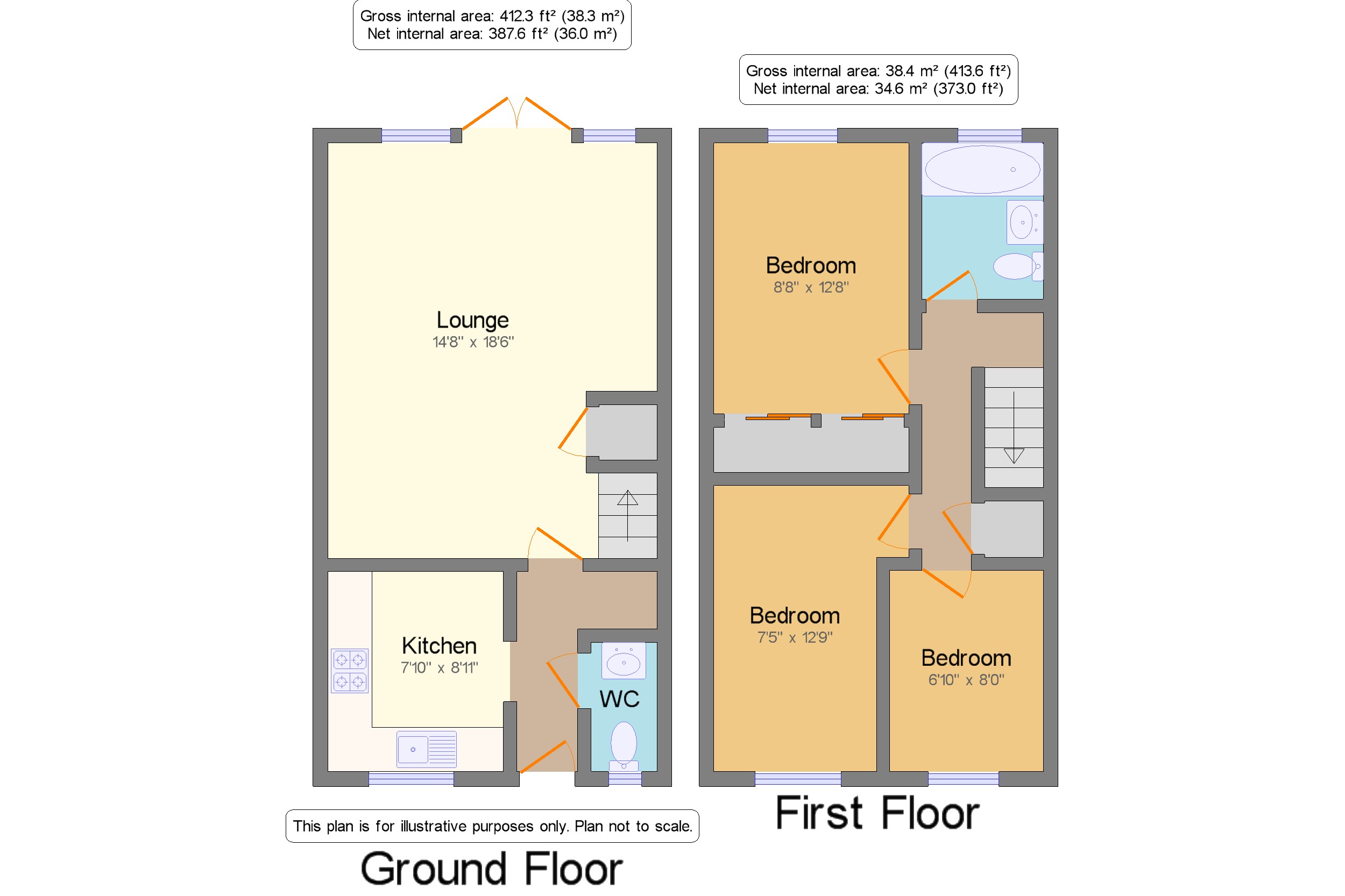 3 Bedrooms End terrace house for sale in Pipit Grove, Sandy, Bedfordshire, . SG19
