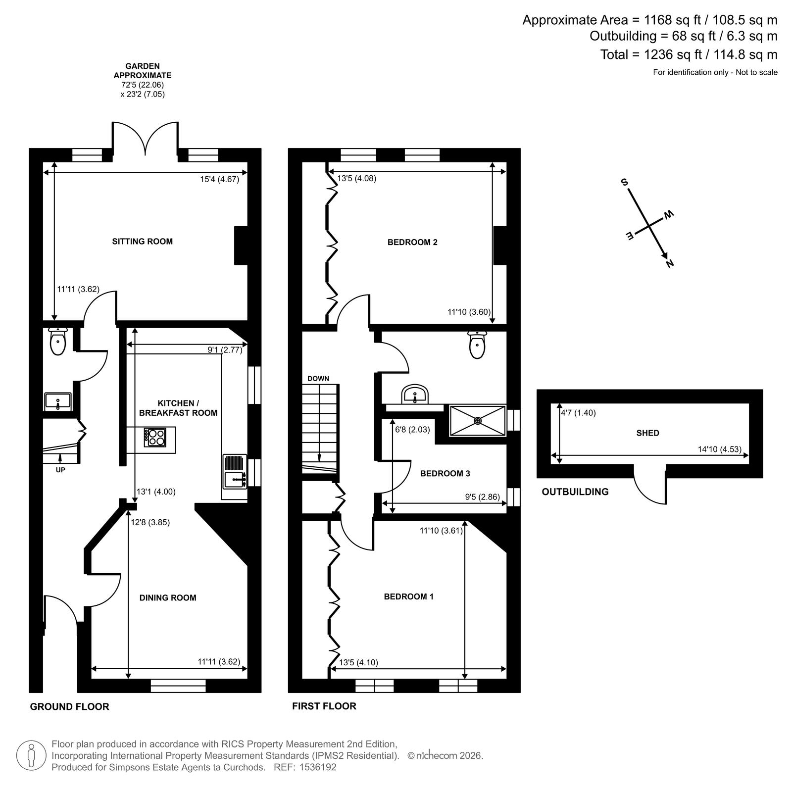 Freelands Road, Cobham floorplan