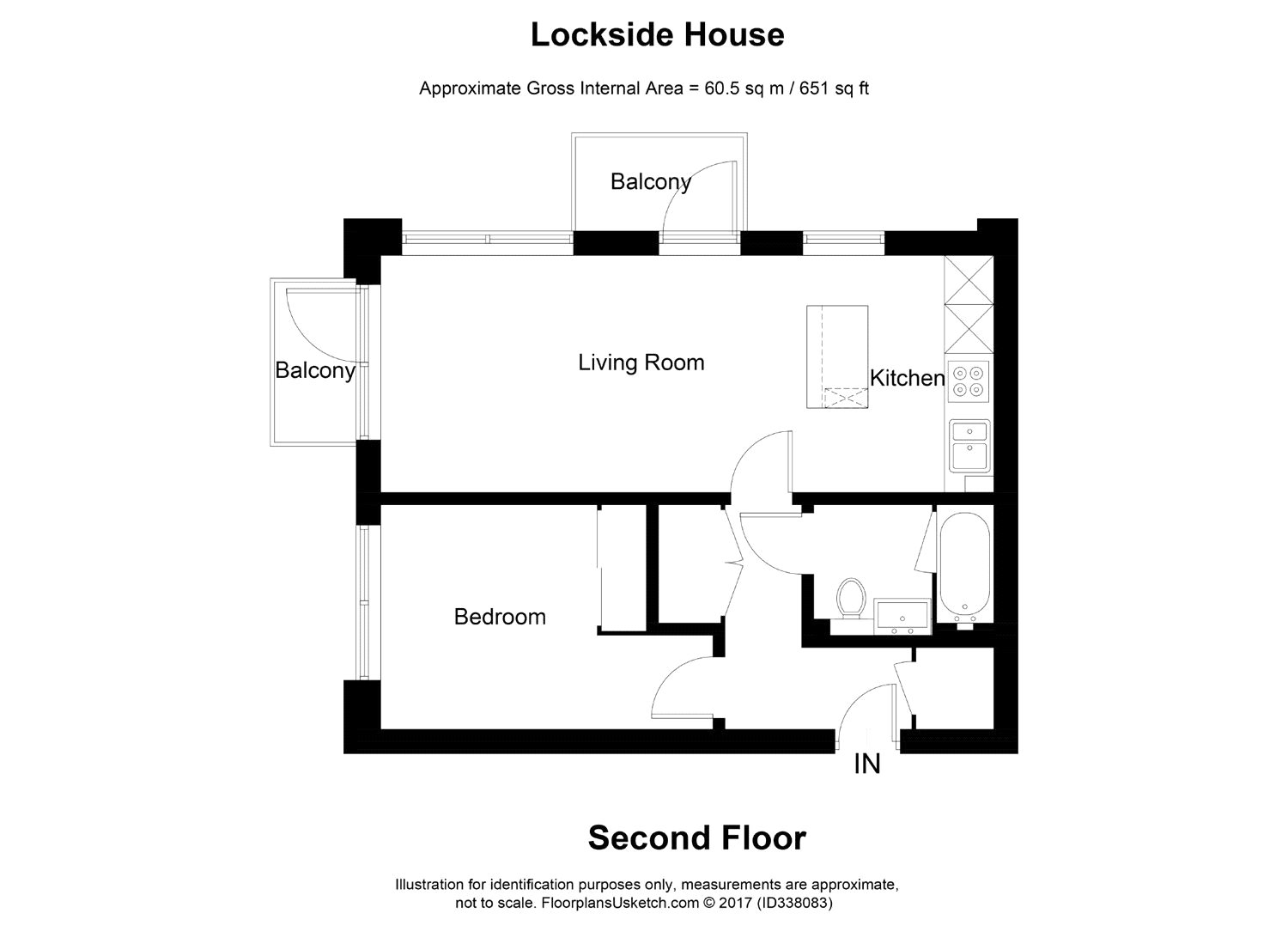 1 Bedrooms Flat to rent in Lockside House, 3 Thurstan Street, Chelsea Creek, London SW6