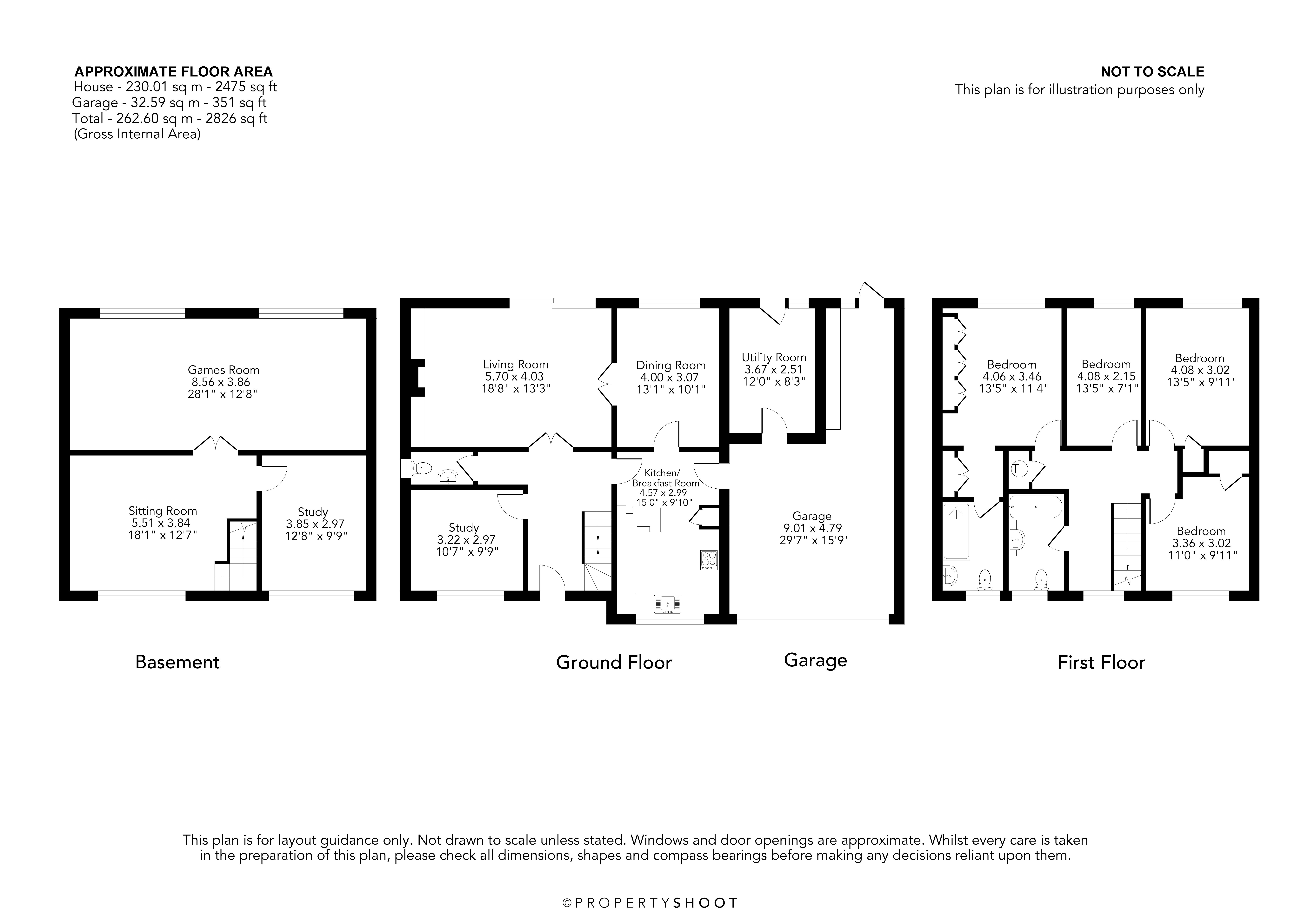 255, Main Road, High Wycombe floorplan