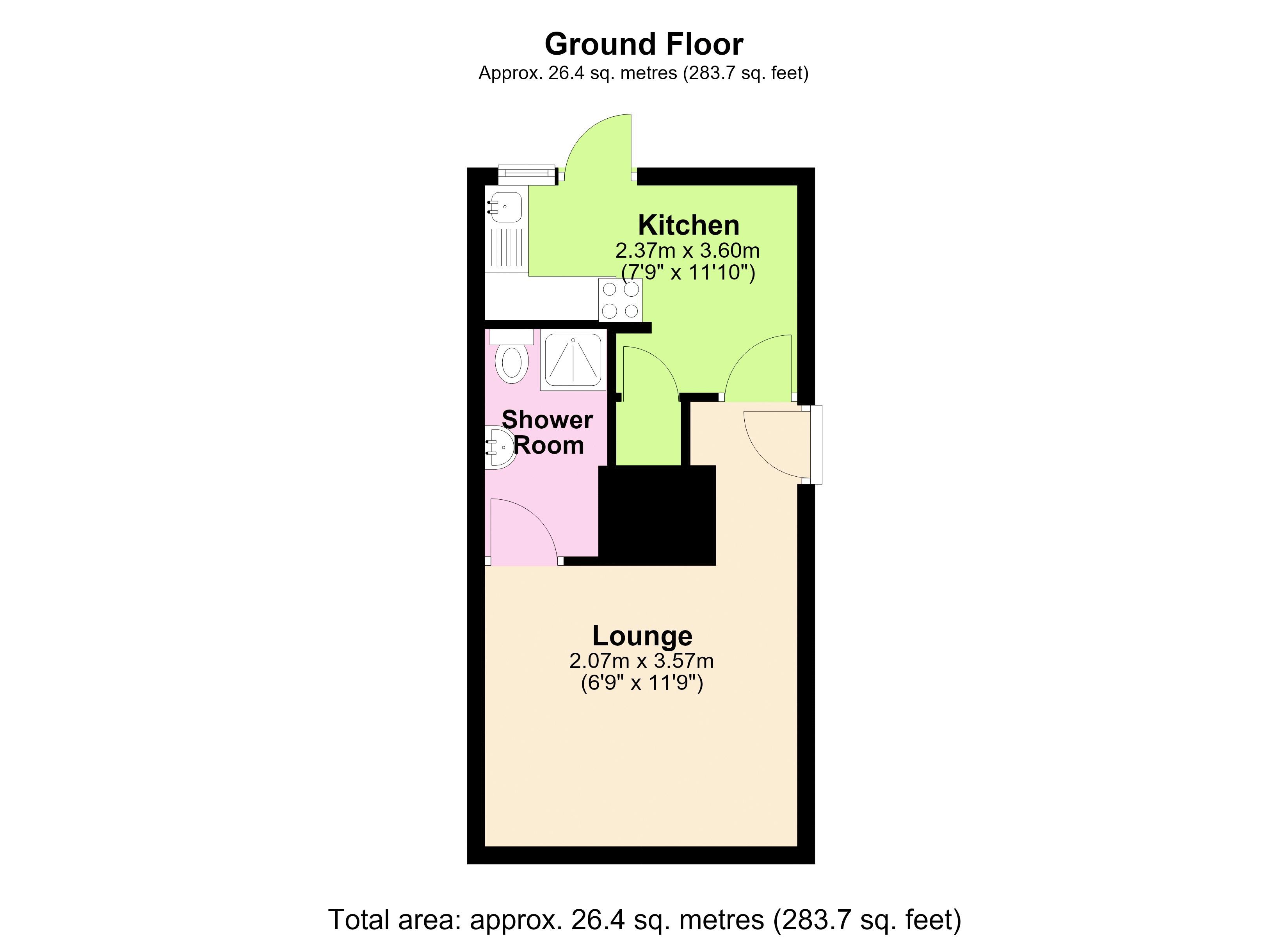 Flat A, 2 Timbrell Street, Trowbridge floorplan