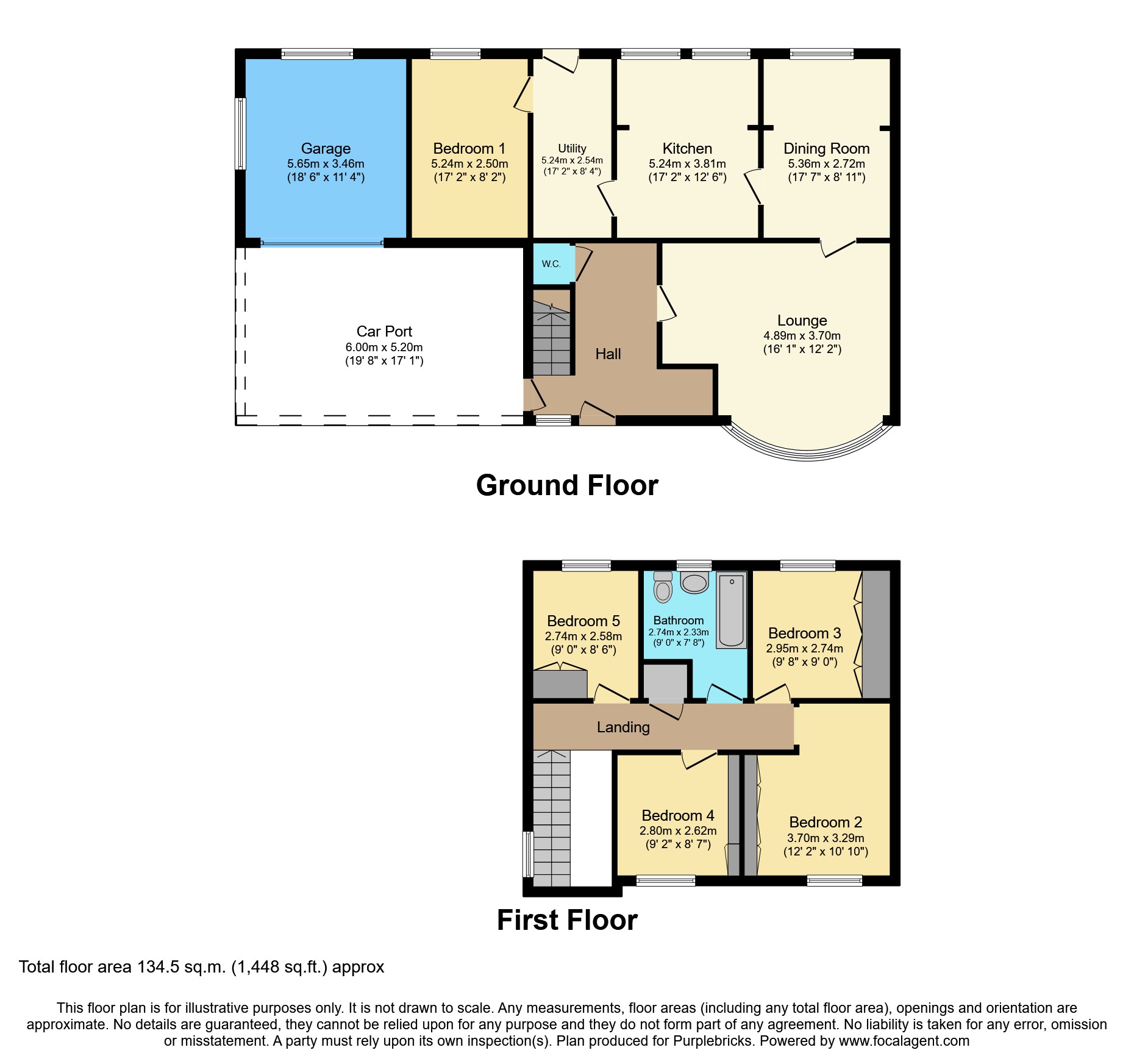 36, Jacklin Drive, Finham, Coventry floorplan