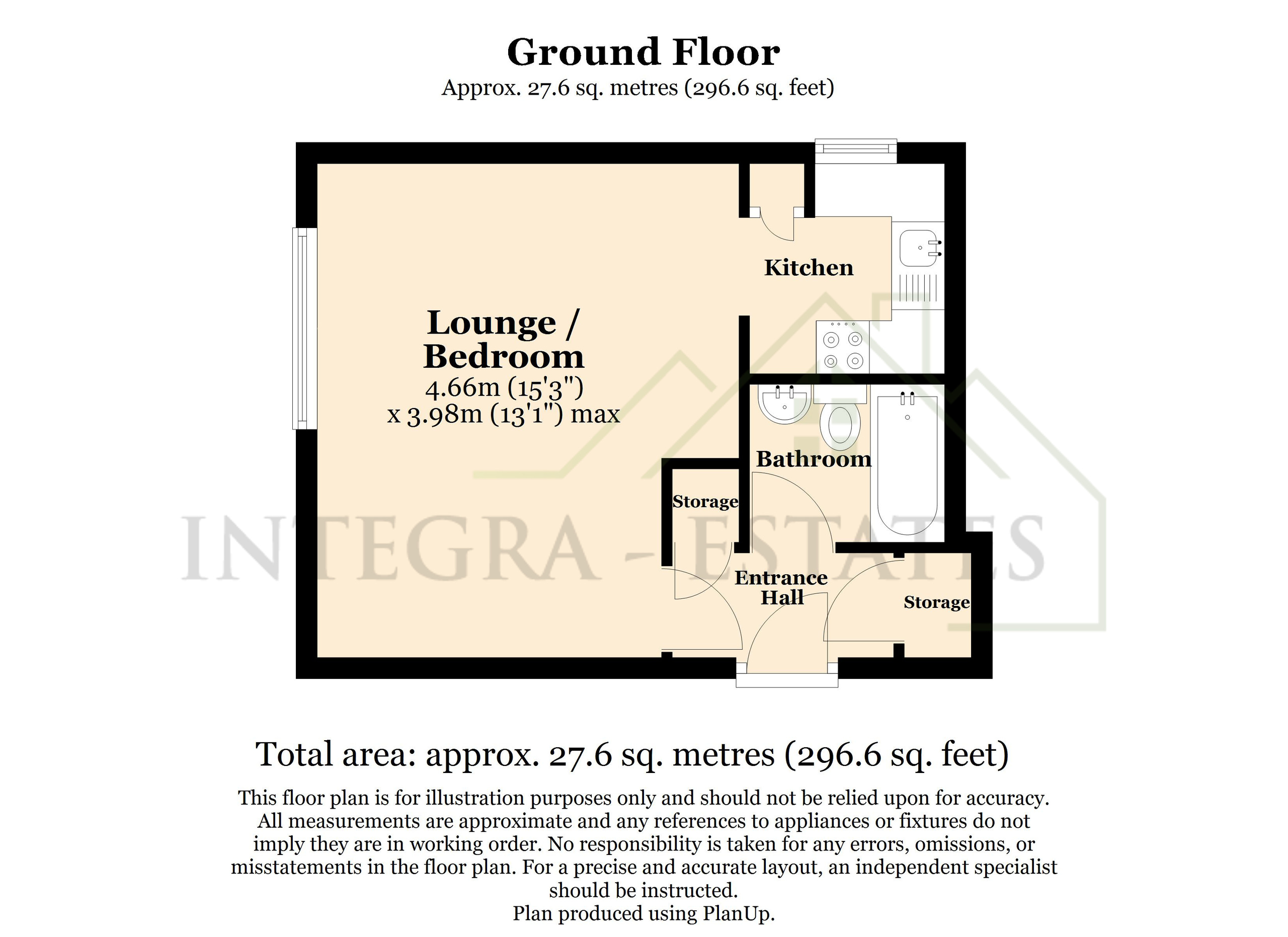 27 The Oaks, Swanley floorplan