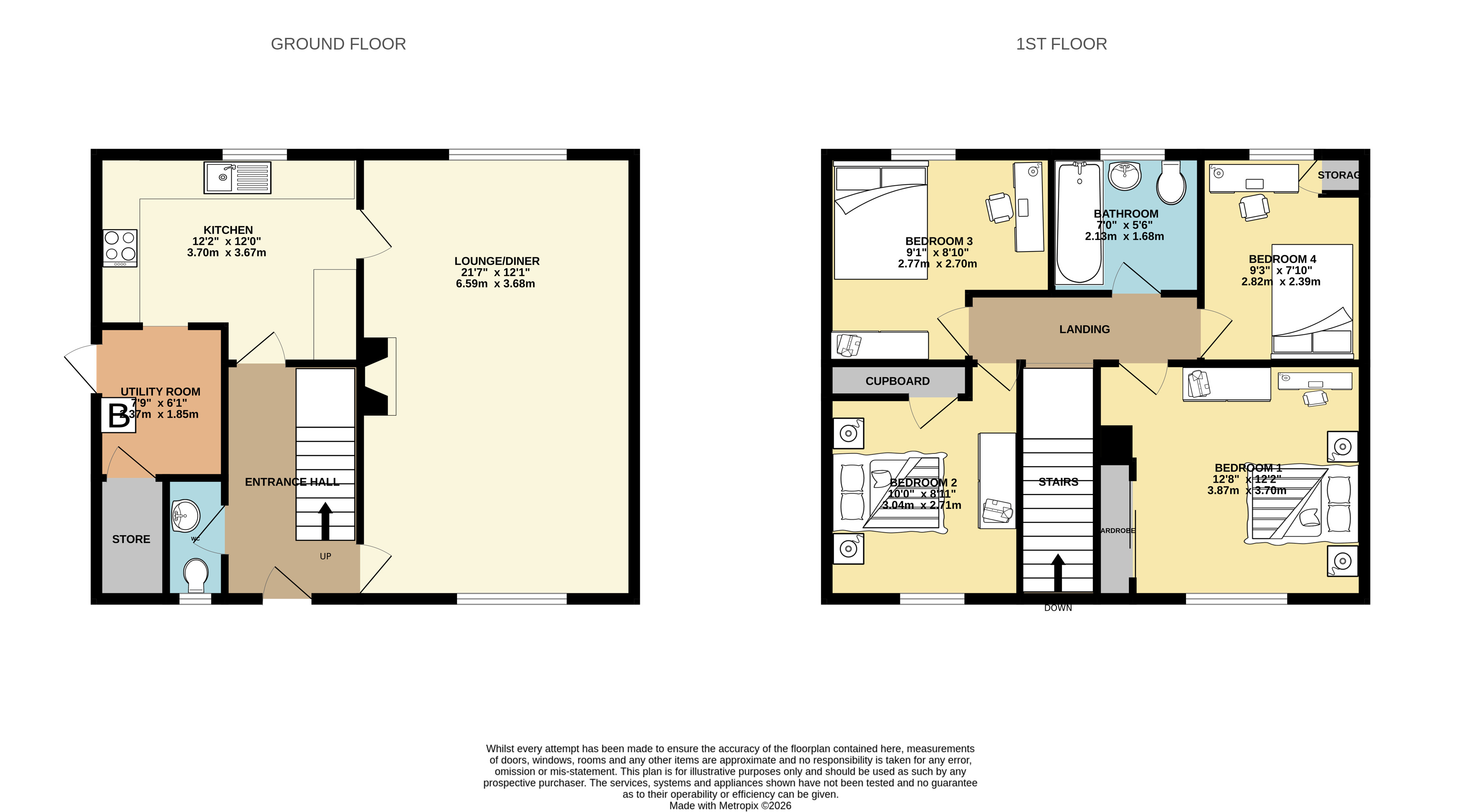 43, Montgomery Road, Hampshire floorplan