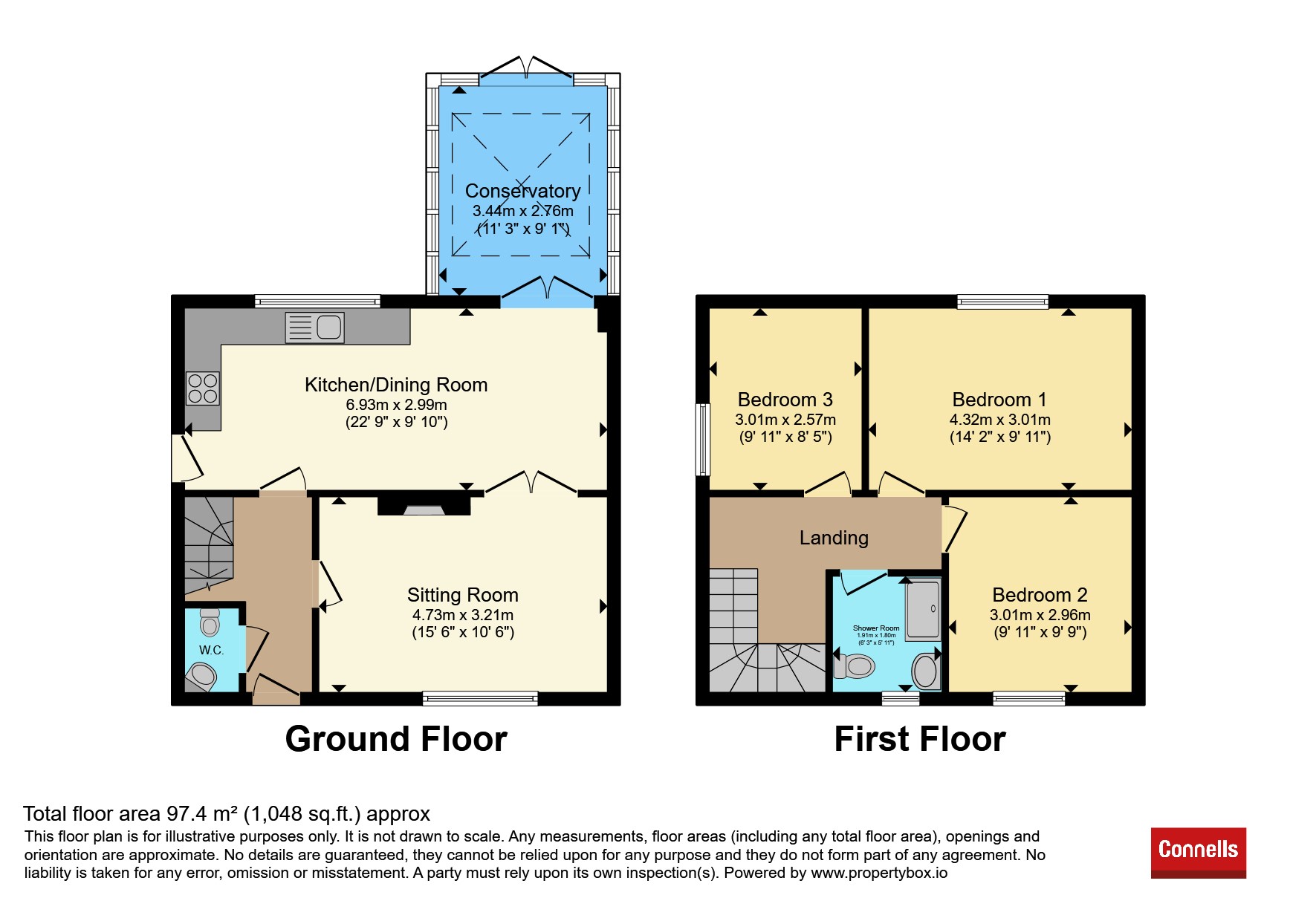 16, Waverley Gardens, Melksham floorplan