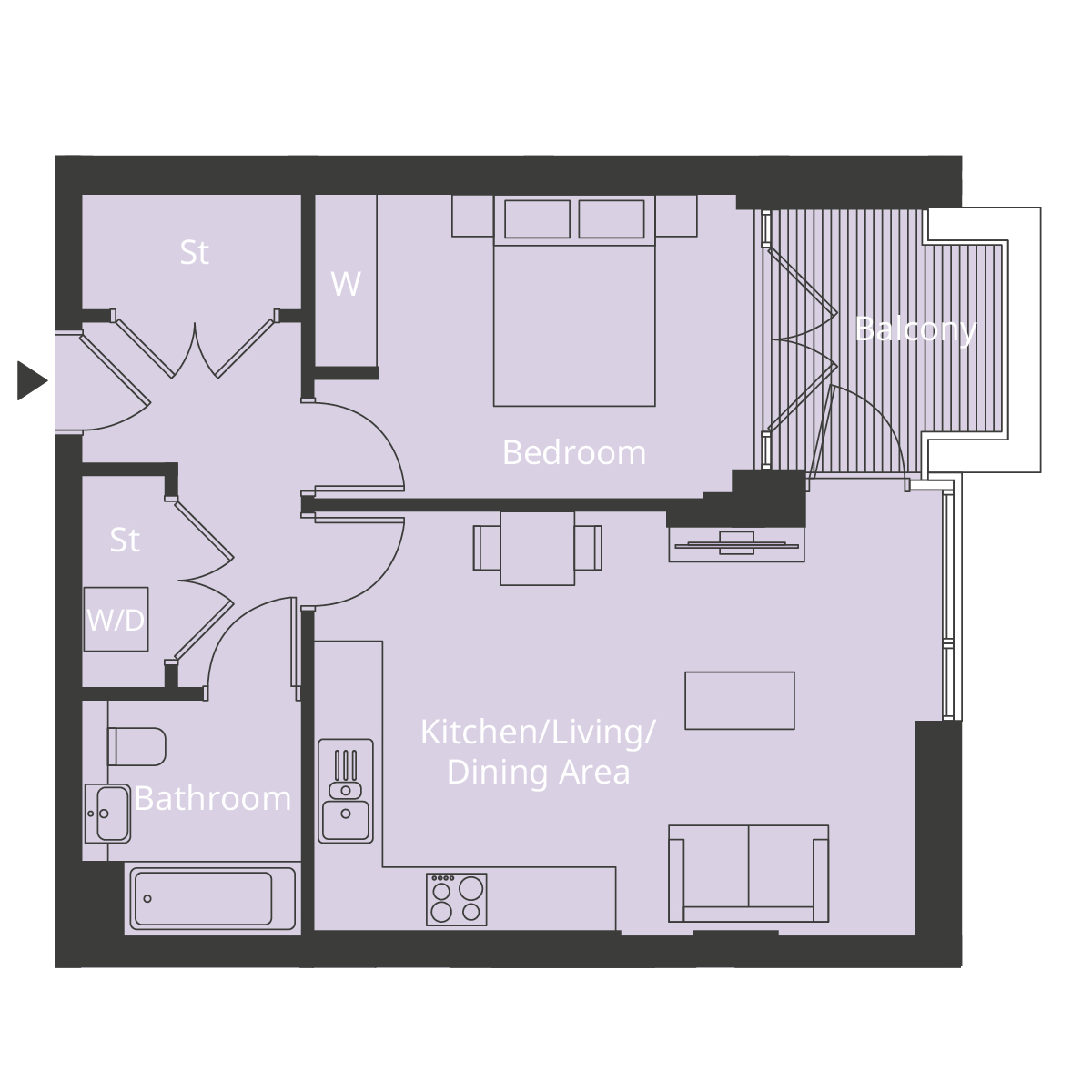 Bendon Valley, Garratt Lane, London floorplan