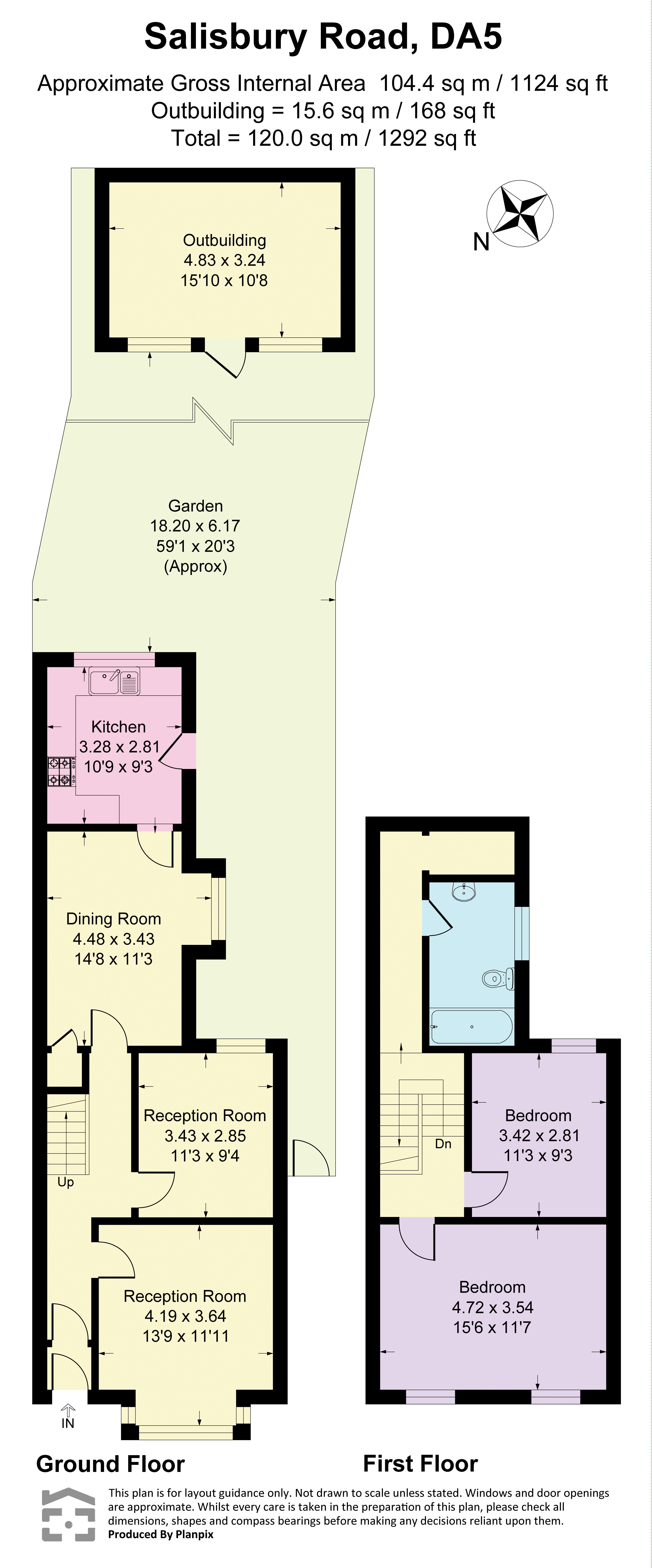 8, Salisbury Road, Bexley floorplan