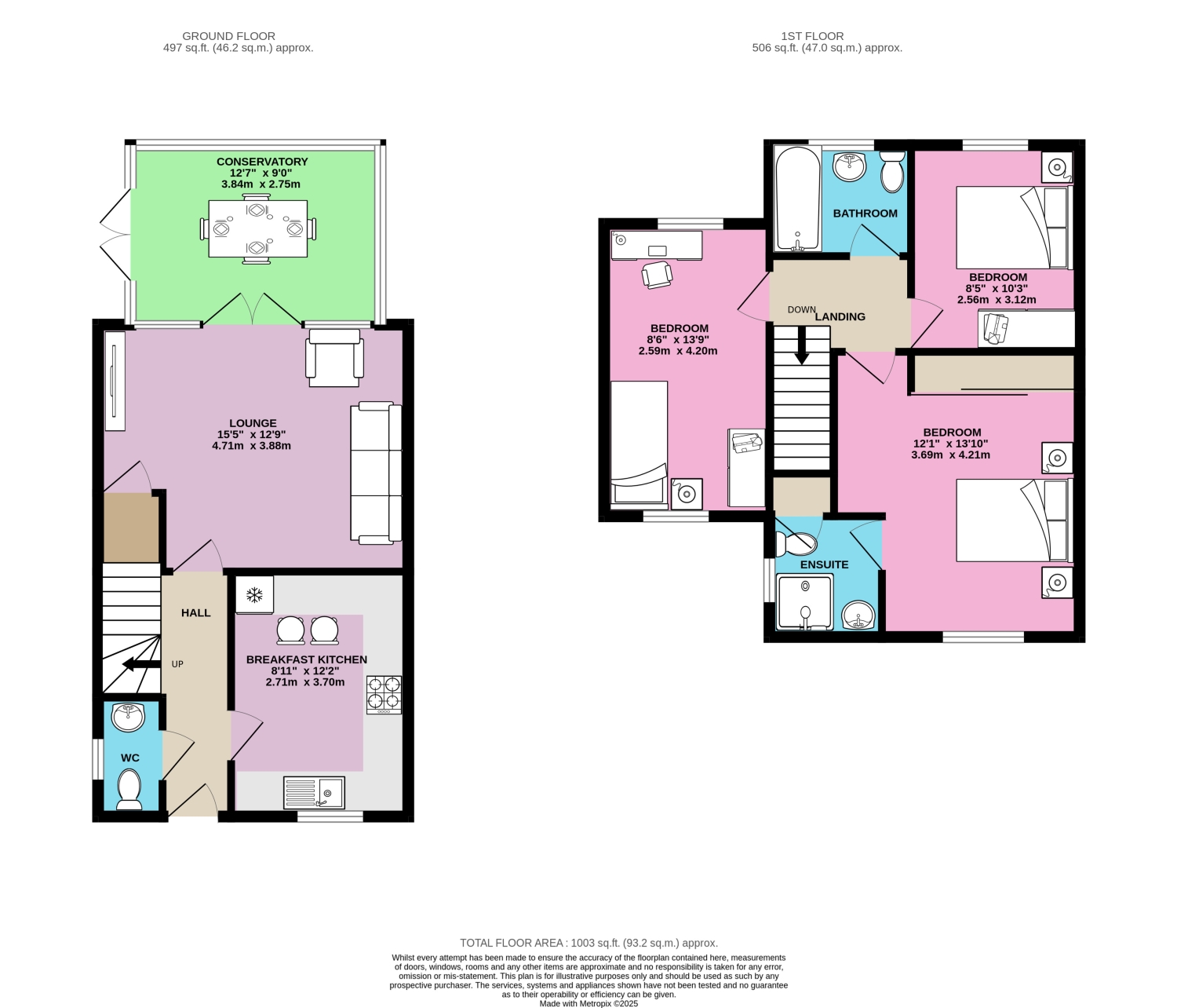9, Stoney Brook Close, Stafford floorplan