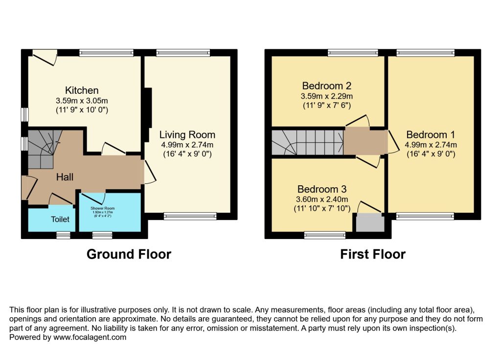 40, Rushey Road, Manchester floorplan
