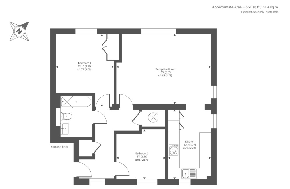 PRIVATE, 64, Abbey Gardens, Reading floorplan