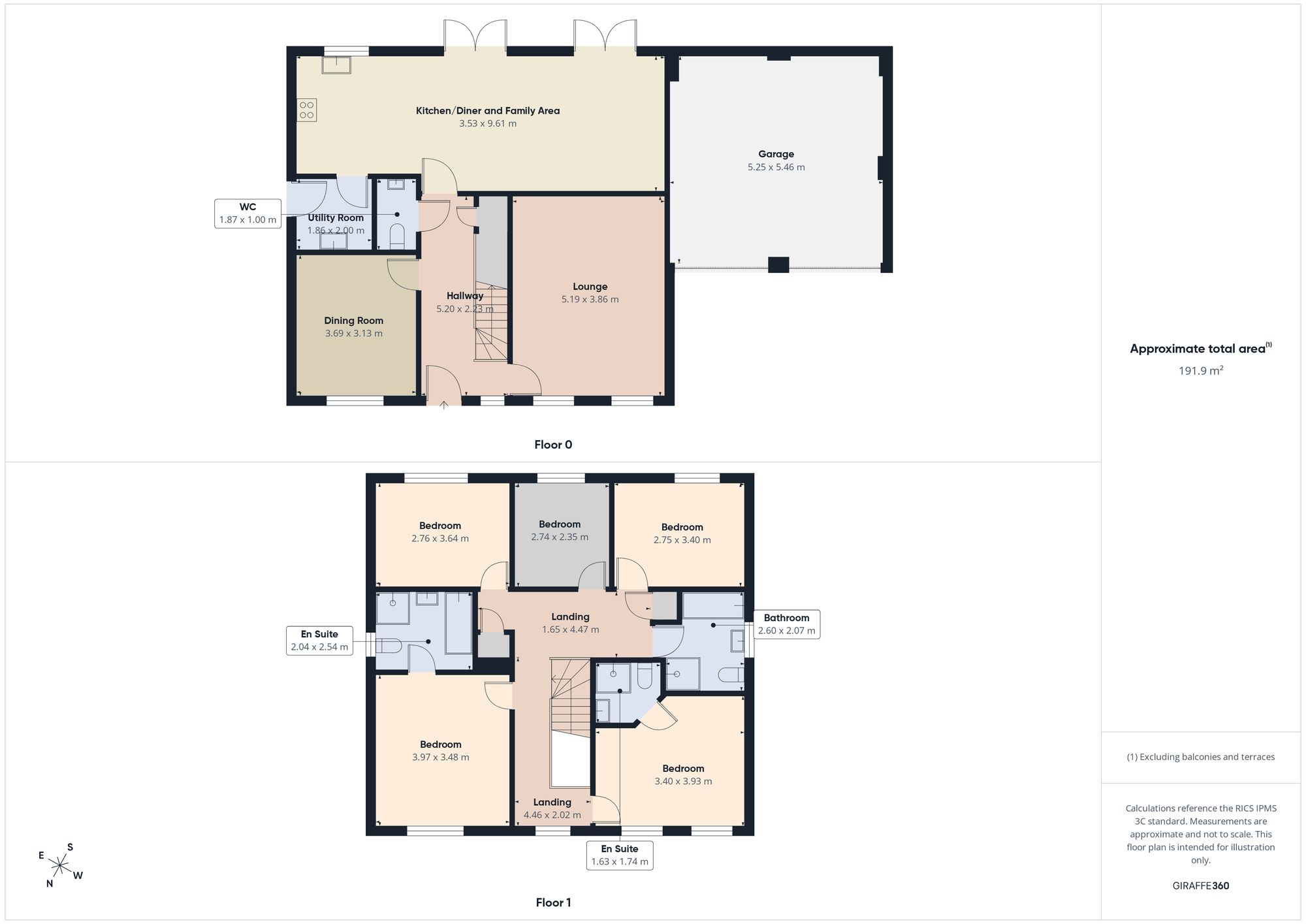 19 Woodlands Way, Blaydon-On-Tyne floorplan