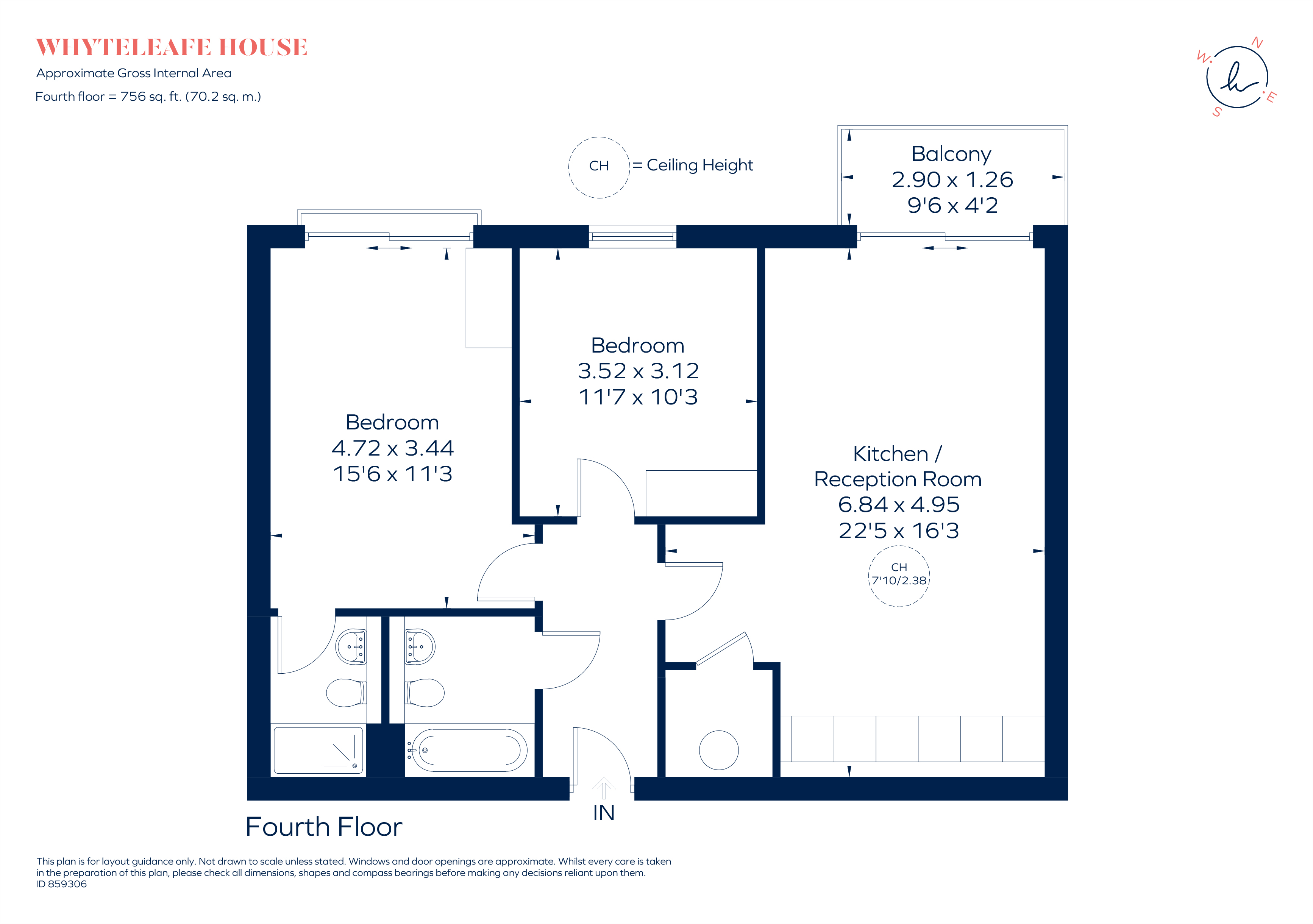 Well Farm Road, Warlingham floorplan