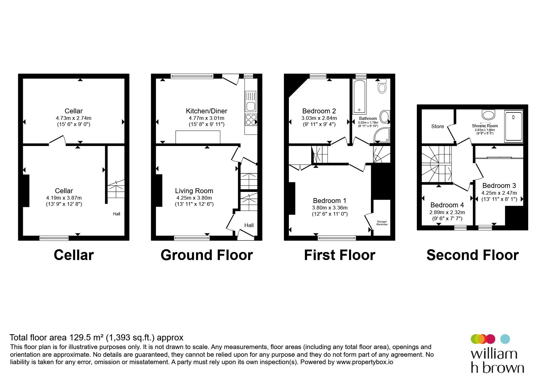 4, The Pond, Sowerby Bridge floorplan