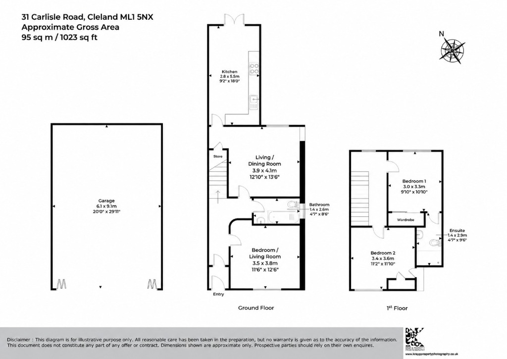 31, Carlisle Road, North Lanarkshire floorplan