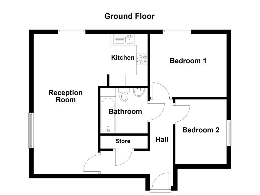 Flat 19, The Sidings, Frecheville Court, Bury floorplan
