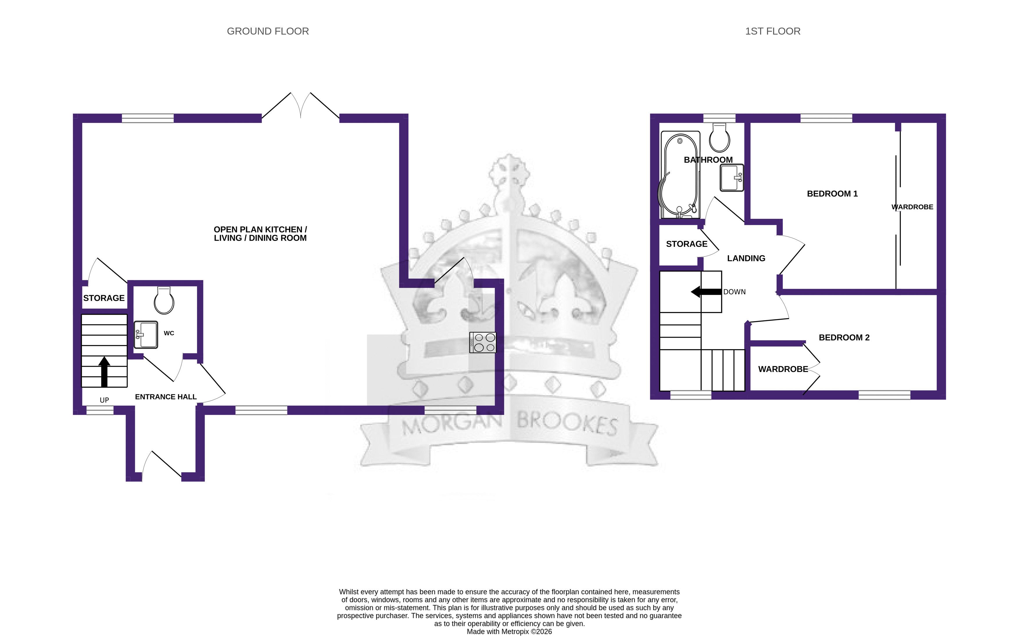 Priory Road, Chelmsford floorplan