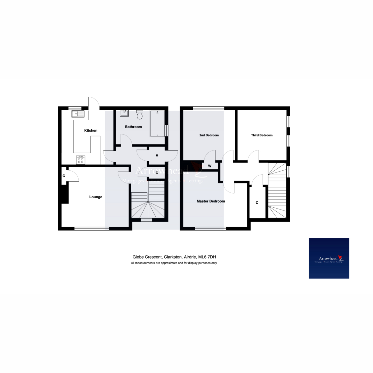 43, Glebe Crescent,, Airdrie floorplan