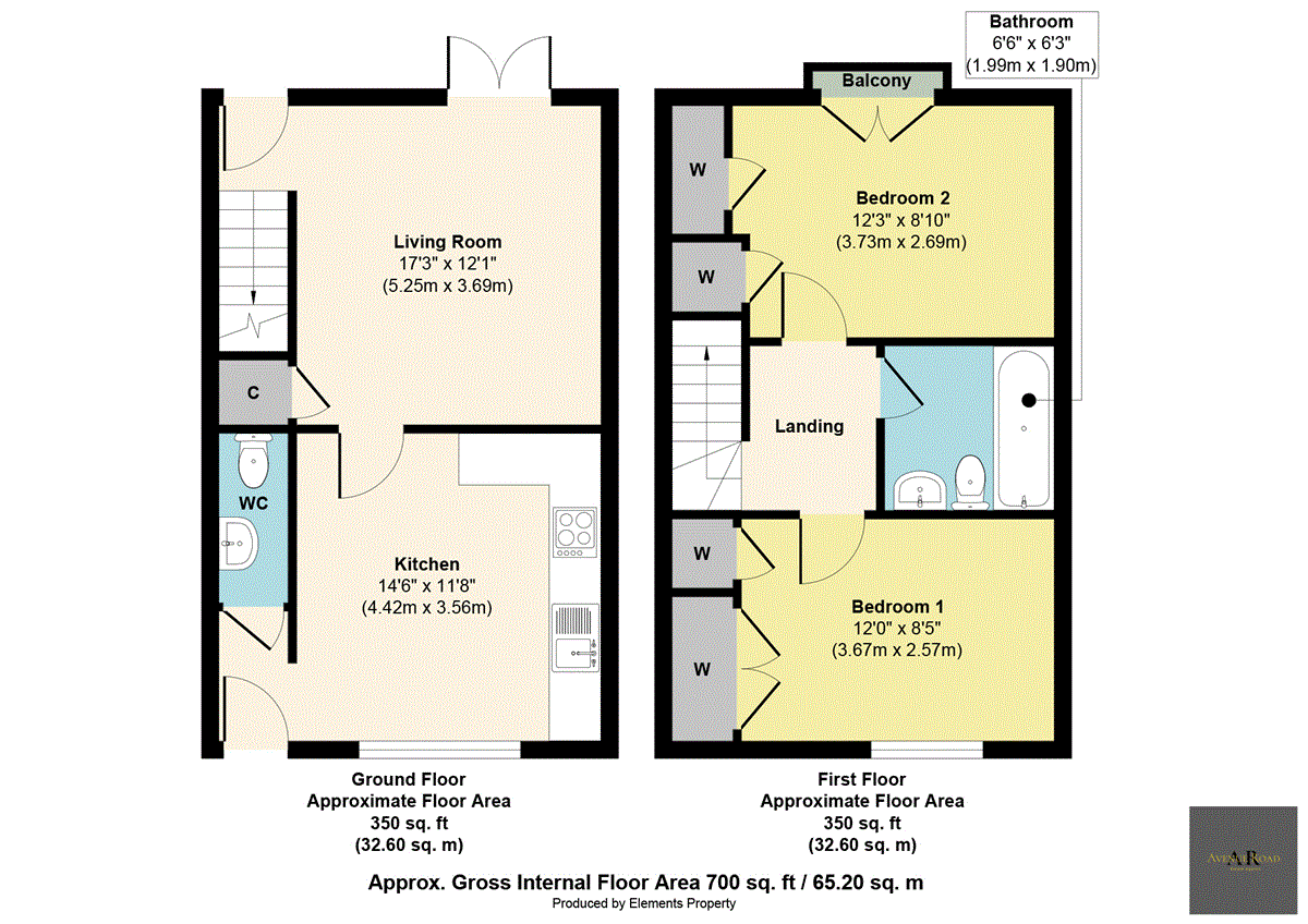 3 Wester Suttieslea Gardens, Newtongrange floorplan