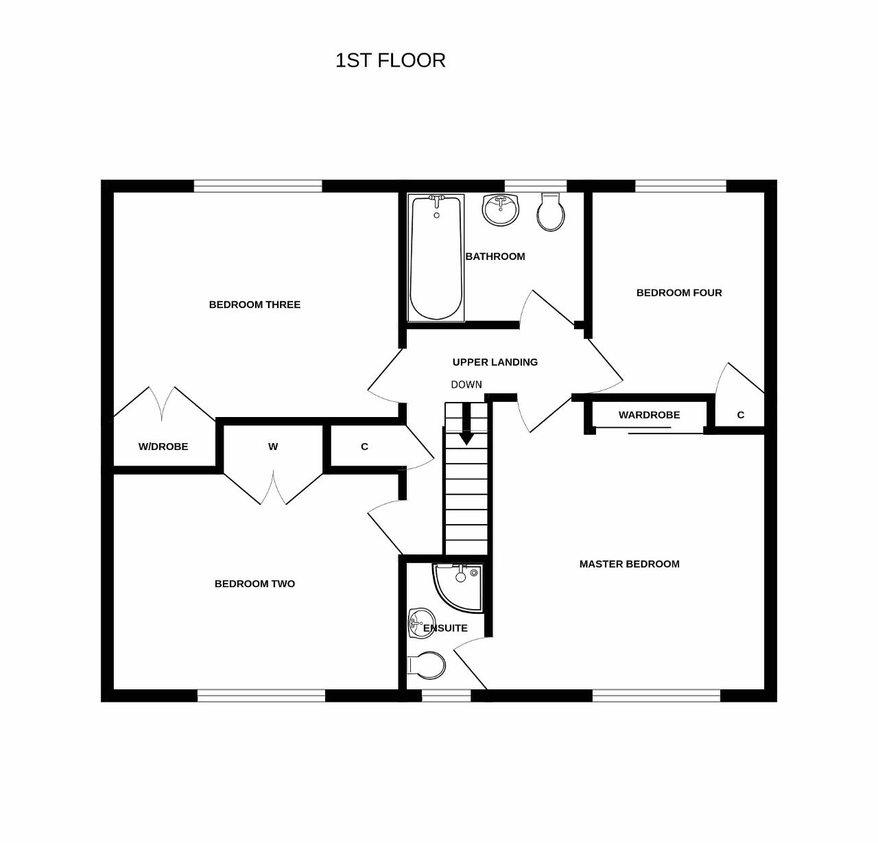 3, East Shore Park, Newburgh floorplan