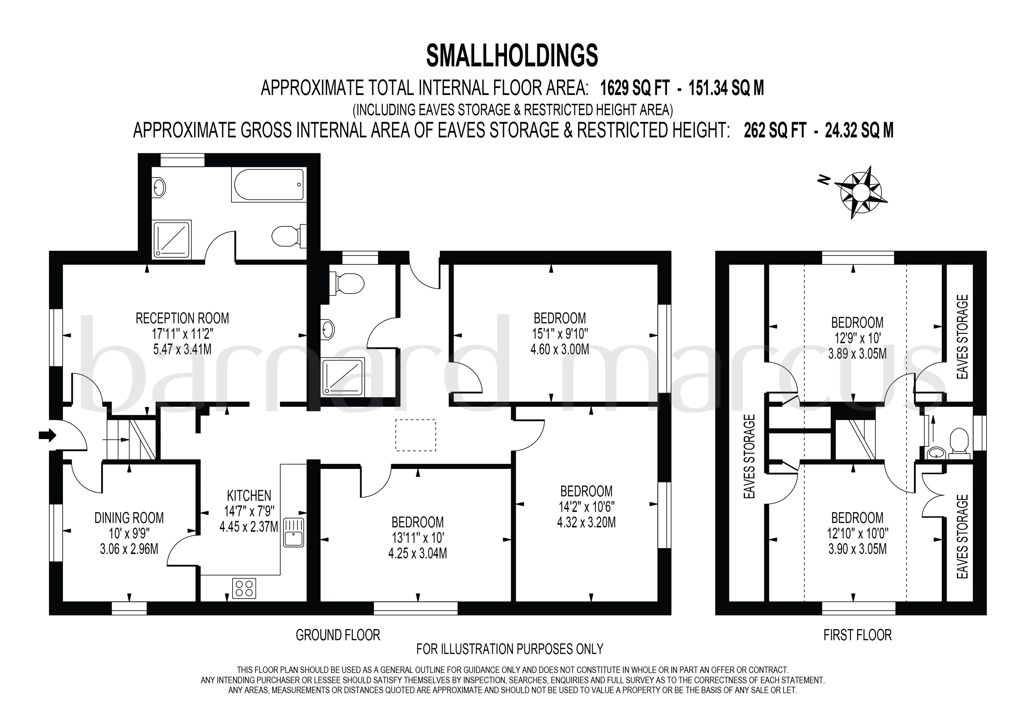 9, Smallholdings, Clockhouse Lane, ASHFORD floorplan