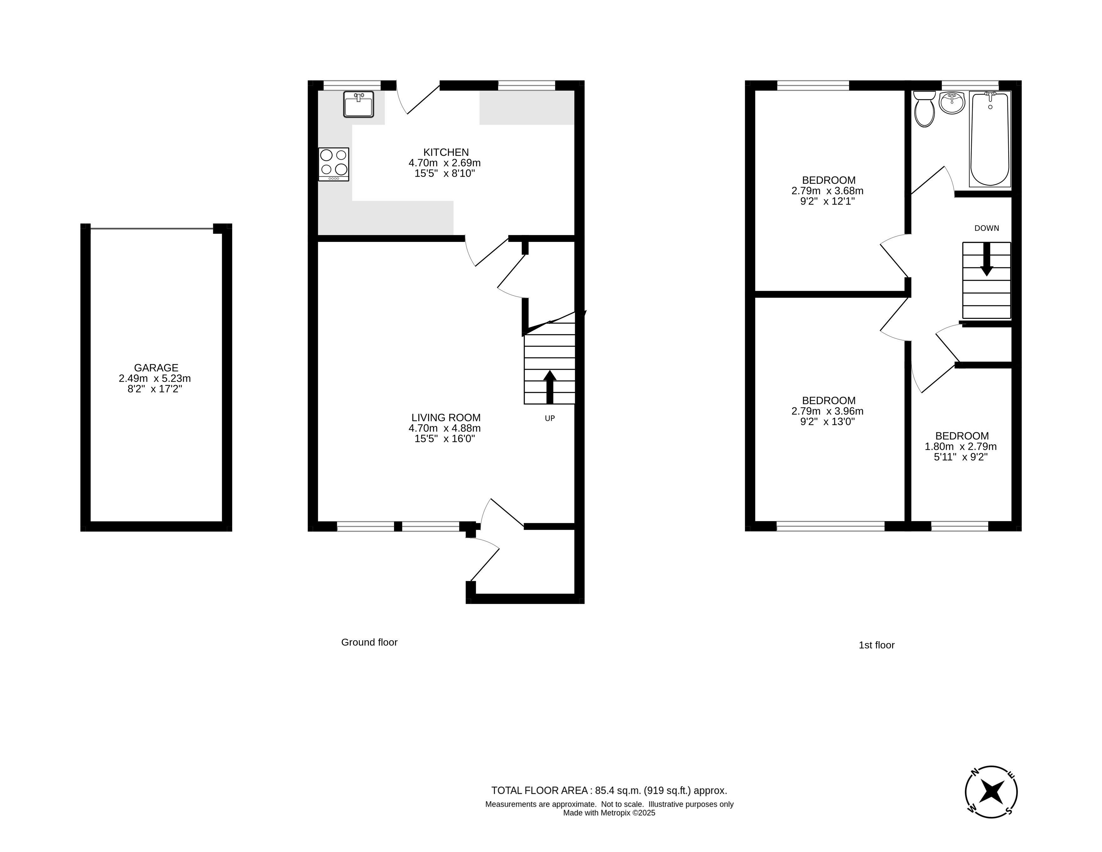 468, Gander Green Lane, Sutton floorplan