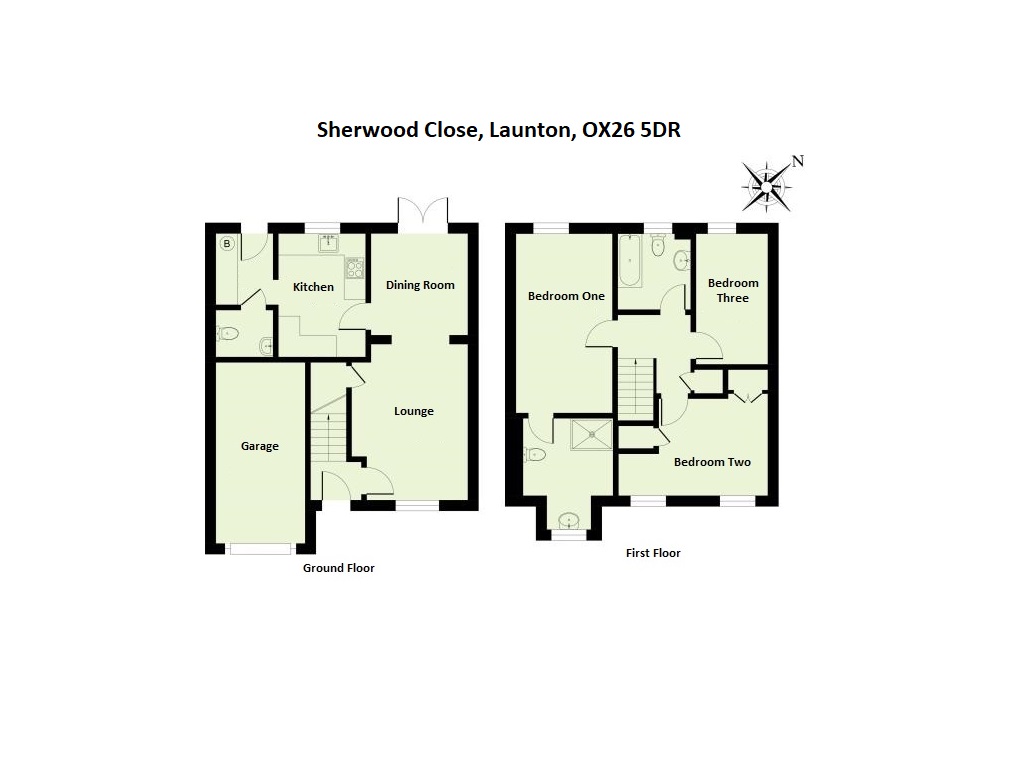 3 Bedrooms Semi-detached house for sale in Sherwood Close, Launton, Bicester OX26
