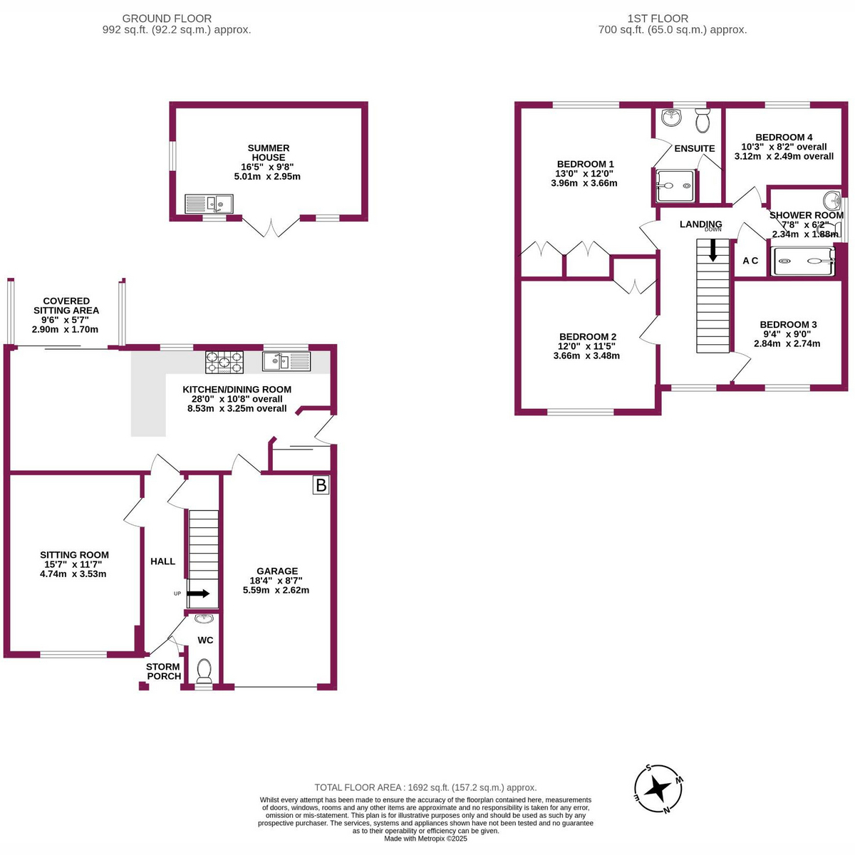 14, The Oaks, Bognor Regis floorplan
