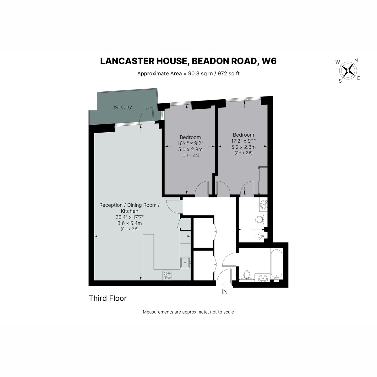47 Beadon Road, London floorplan