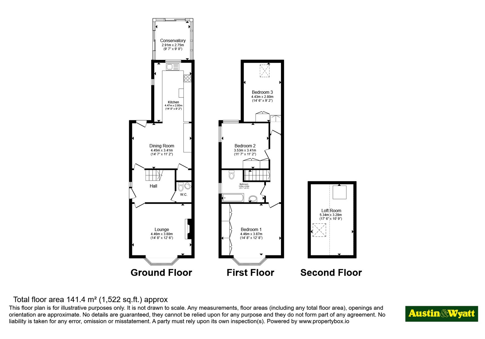 Parkstone Avenue, Dorset floorplan