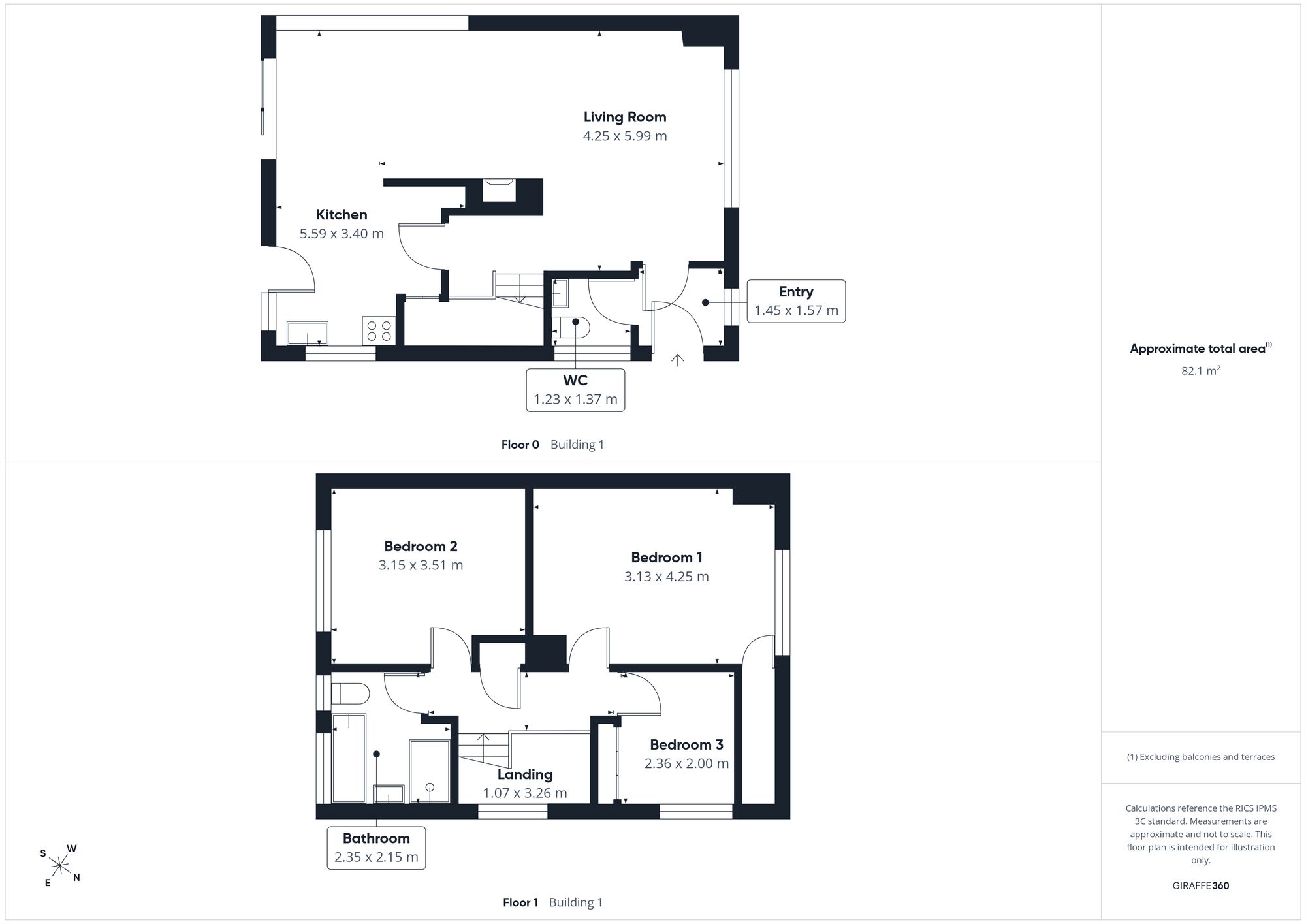 4 Hawkswood Drive, Hailsham floorplan